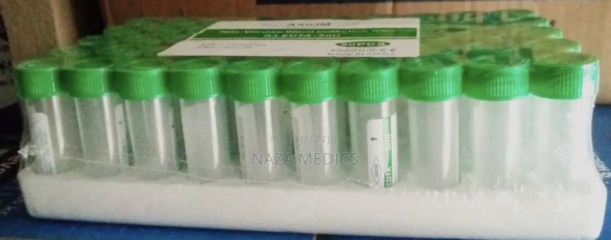 AXIOM Non-Vacuum Blood Collection Tubes — EDTA