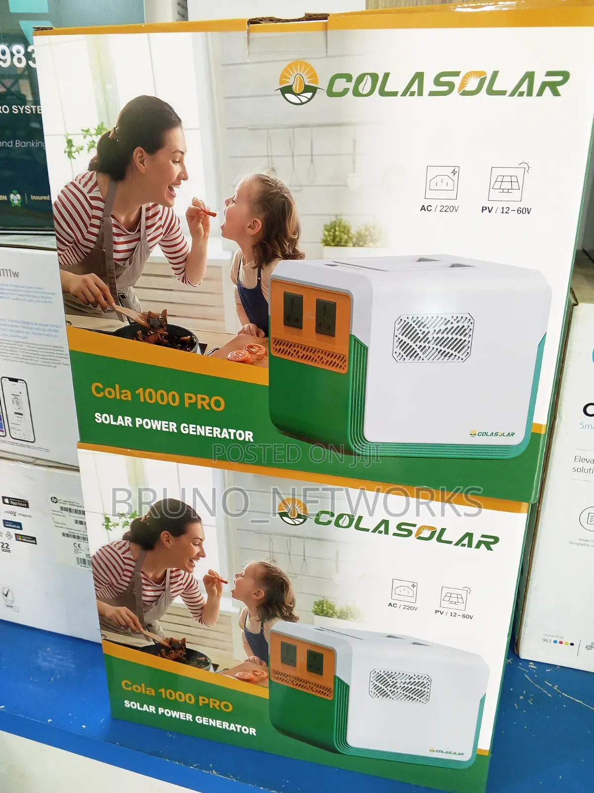 Cola Solar Powergenerator