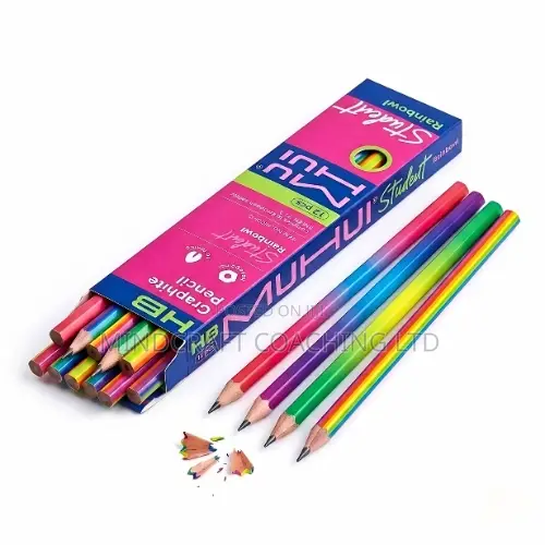 MUHUI HB Graphite Pencils 12 Piece Pack With Erasers for Kids
