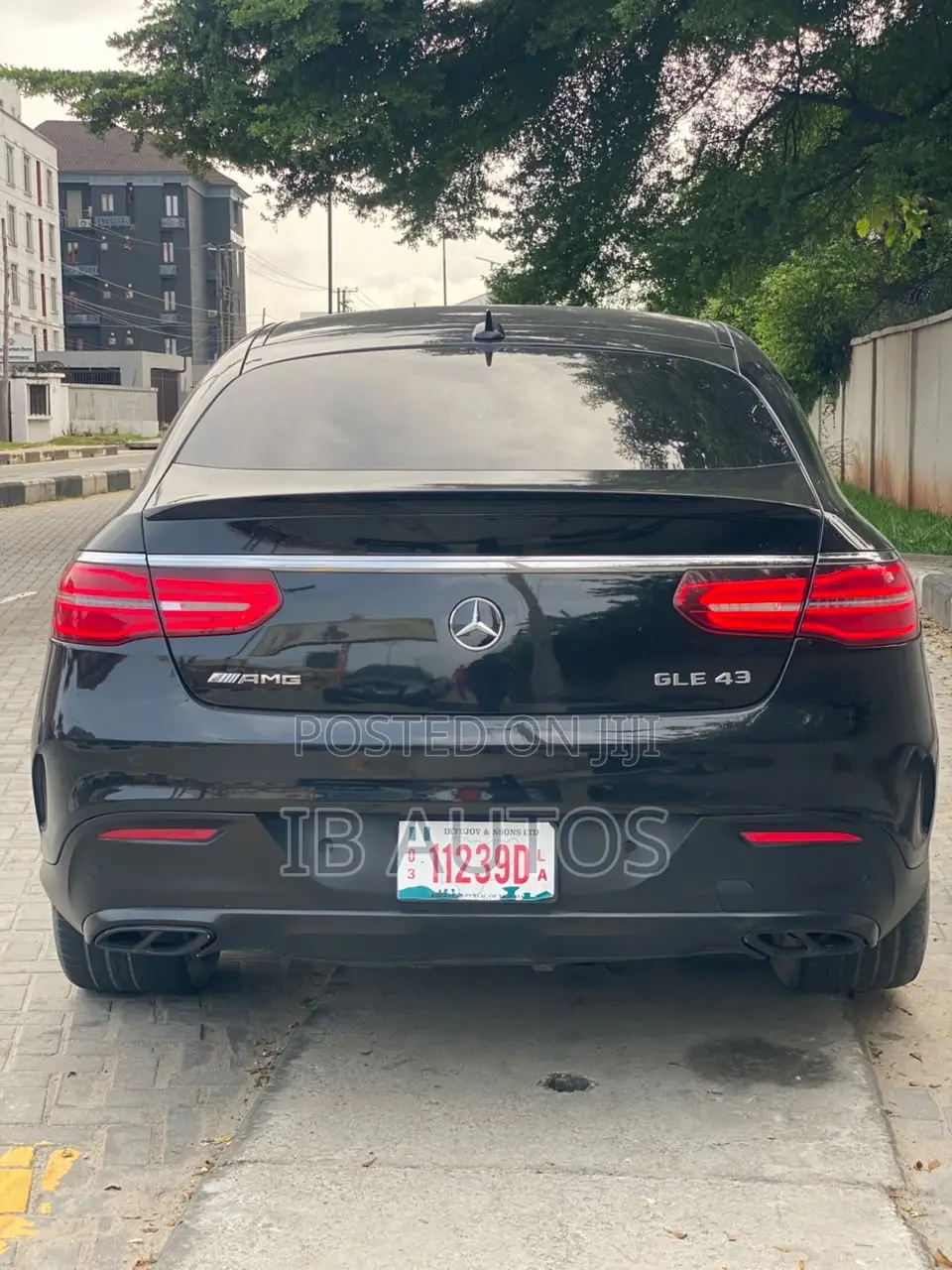 Mercedes-Benz GLE-Class AMG GLE 43 4MATIC 2018 Black