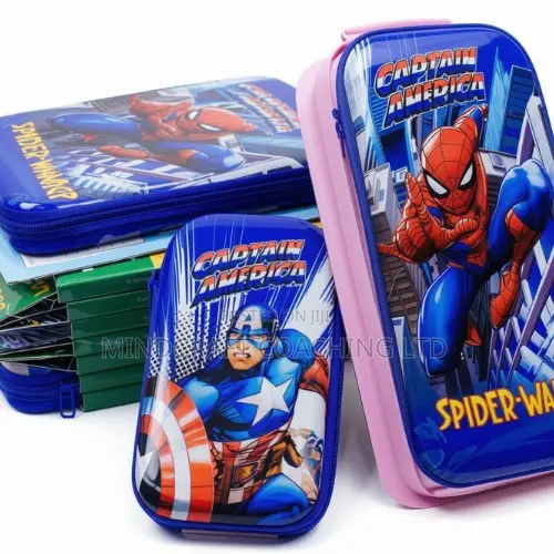 3D Carton Hard Shell EVA Pencil Pouch Case for Kids