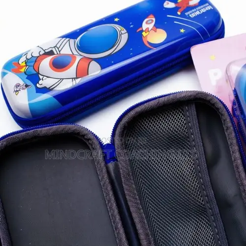 3D Carton Hard Shell EVA Pencil Pouch Case for Kids