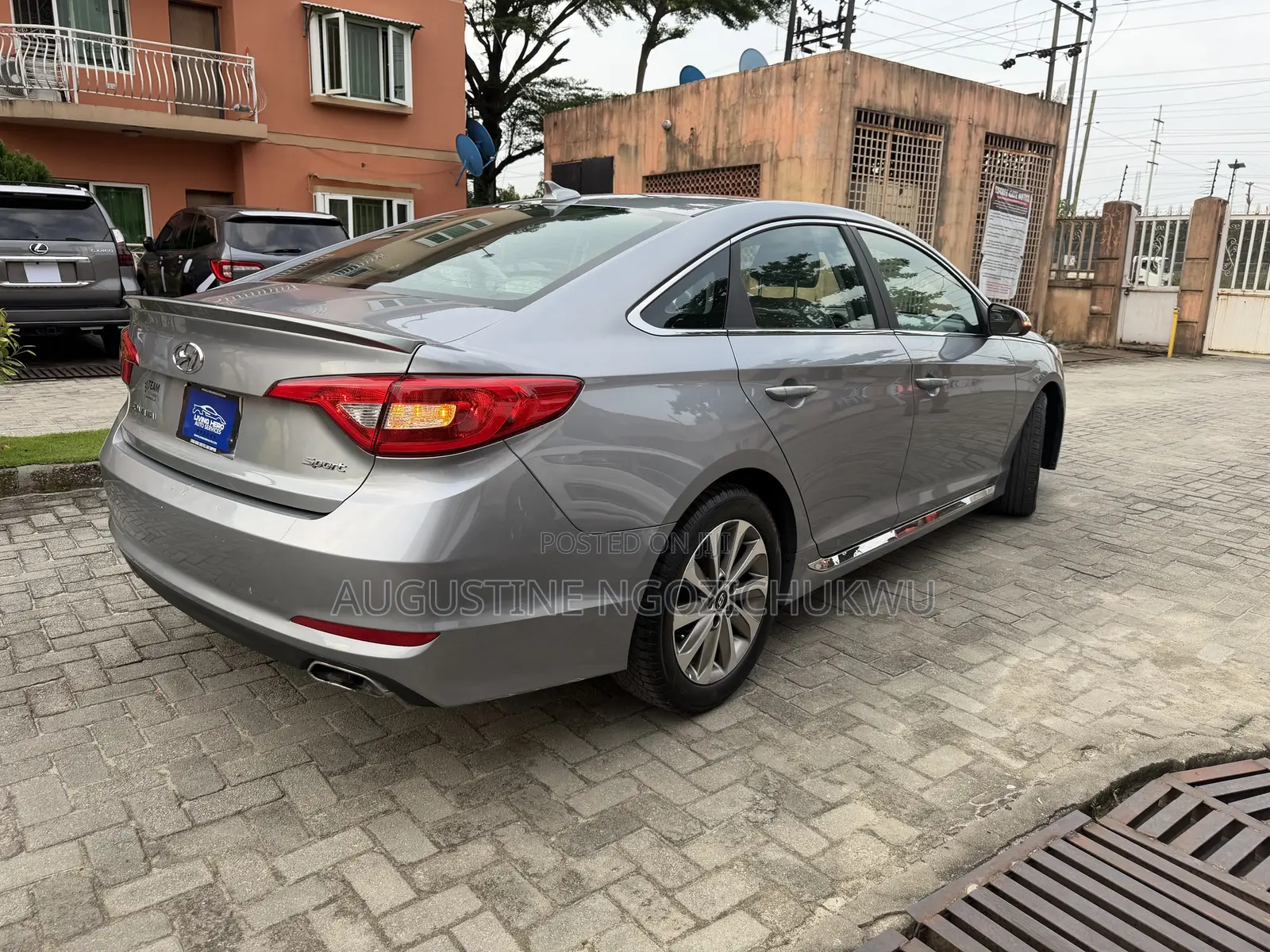 Hyundai Sonata Sport Sedan FWD (2.4L 4cyl 6A) 2016 Gray