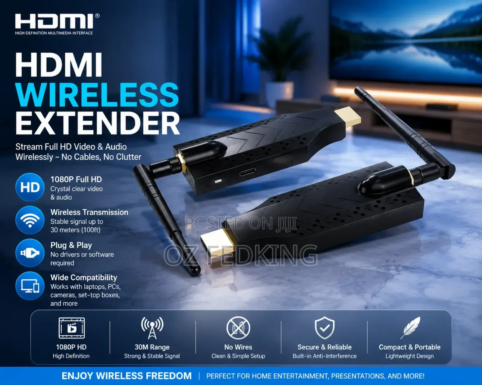 150m Wireless Hdmi Extender