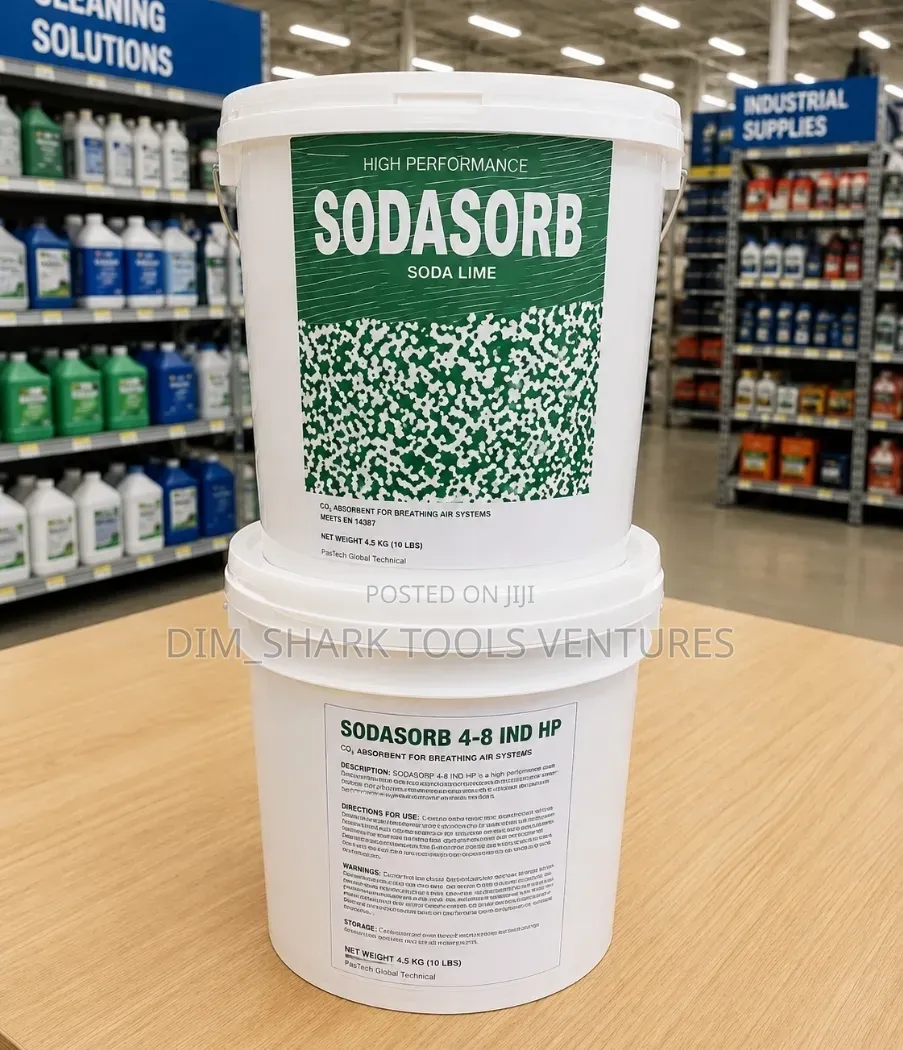 Sodasorb 4-8 IND HP,a Soda Lime Absorbing Carbon Dioxide(CO_2)