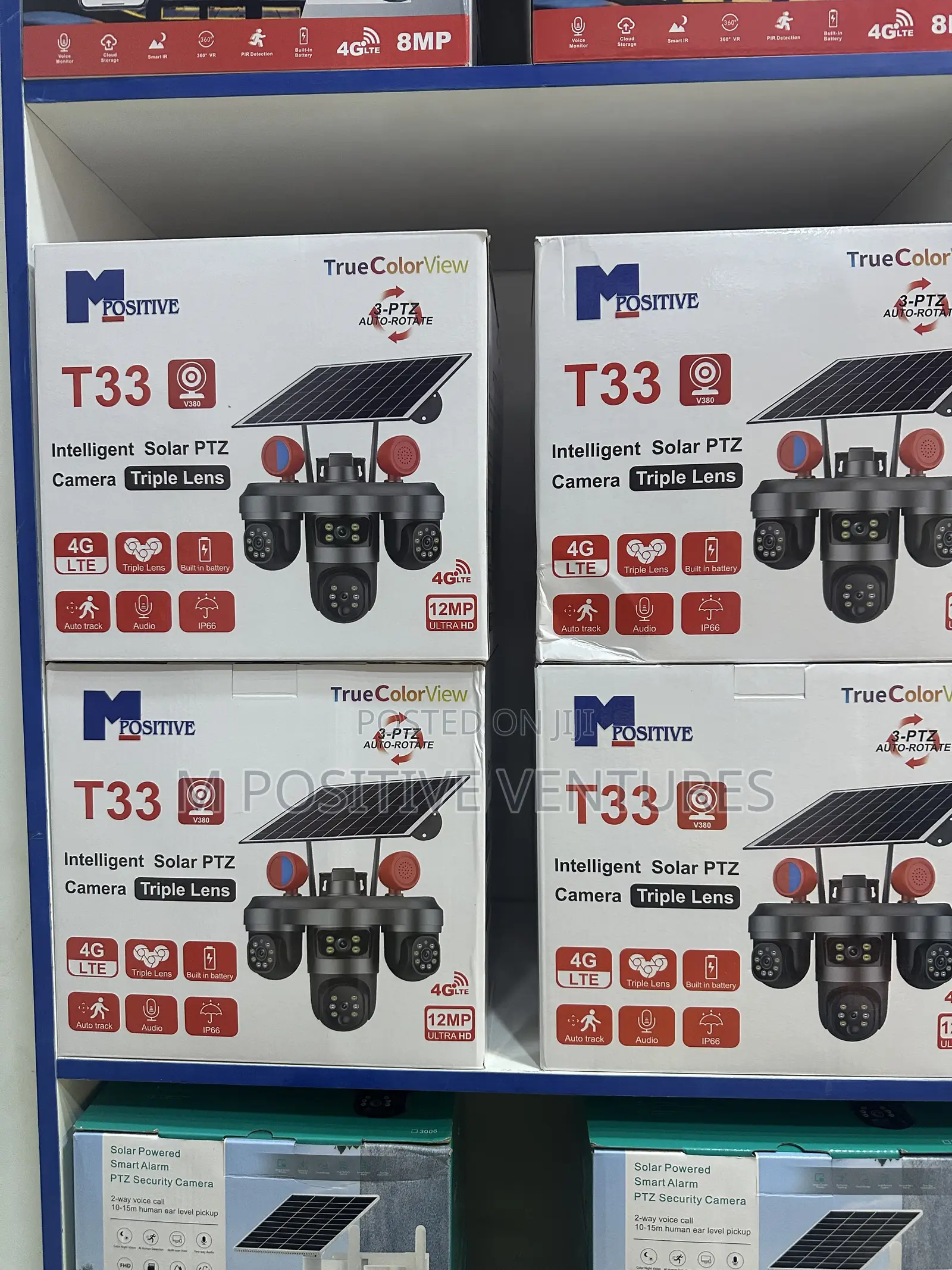 T33 Triple Lens V380 Camera