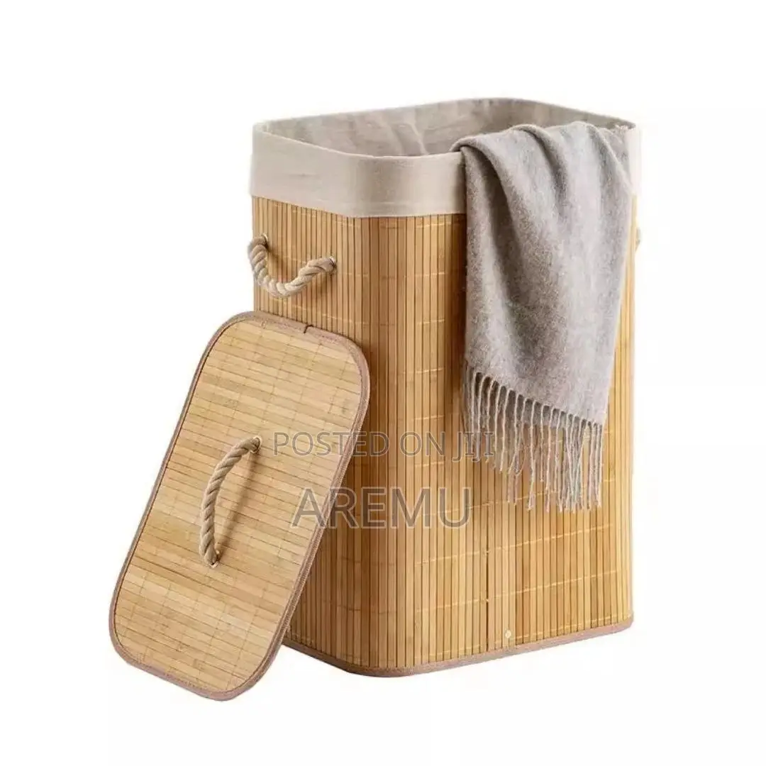 Bamboo Laundry Hamper
