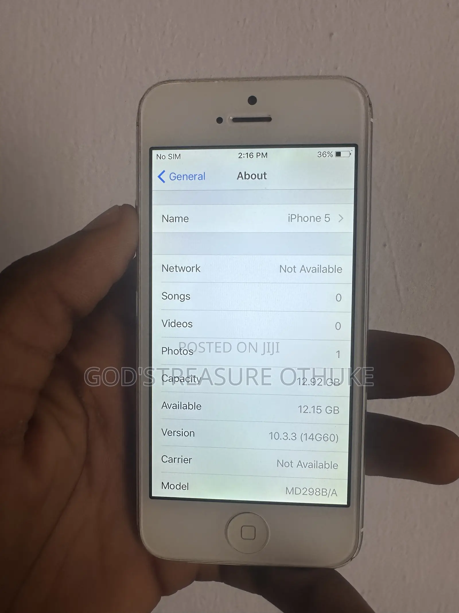 New Apple iPhone 5 16 GB Silver