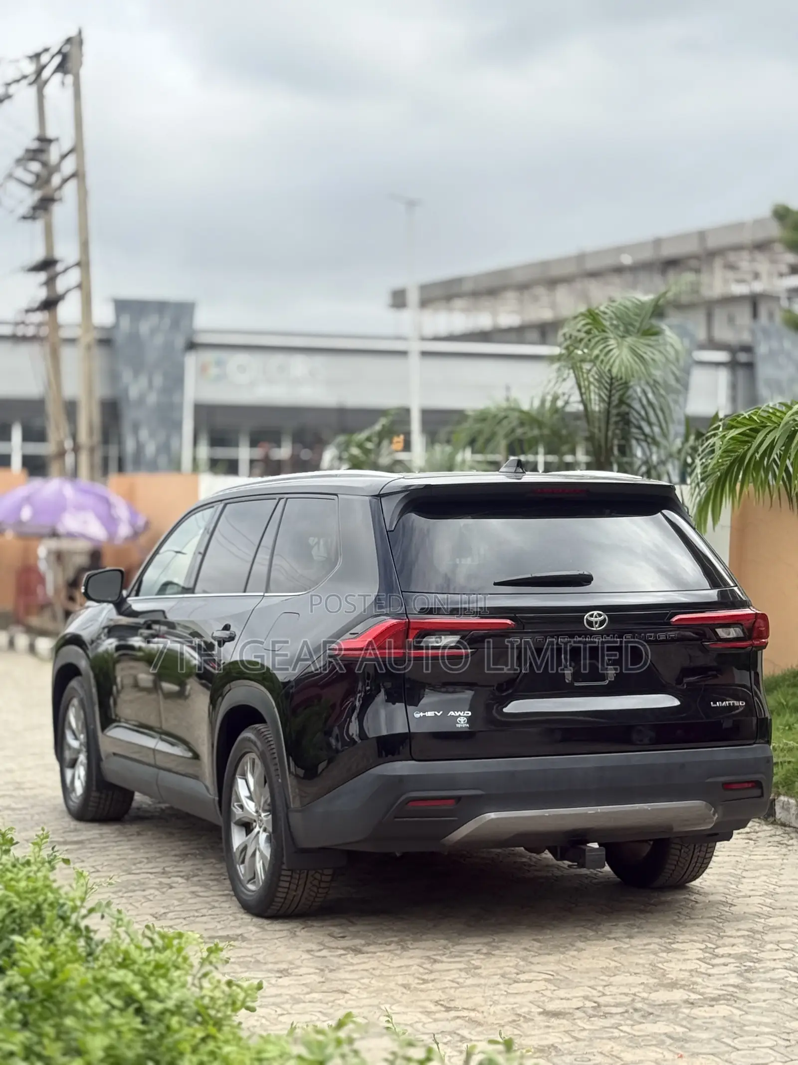 Toyota Grand Highlander Limited AWD 2024 Black