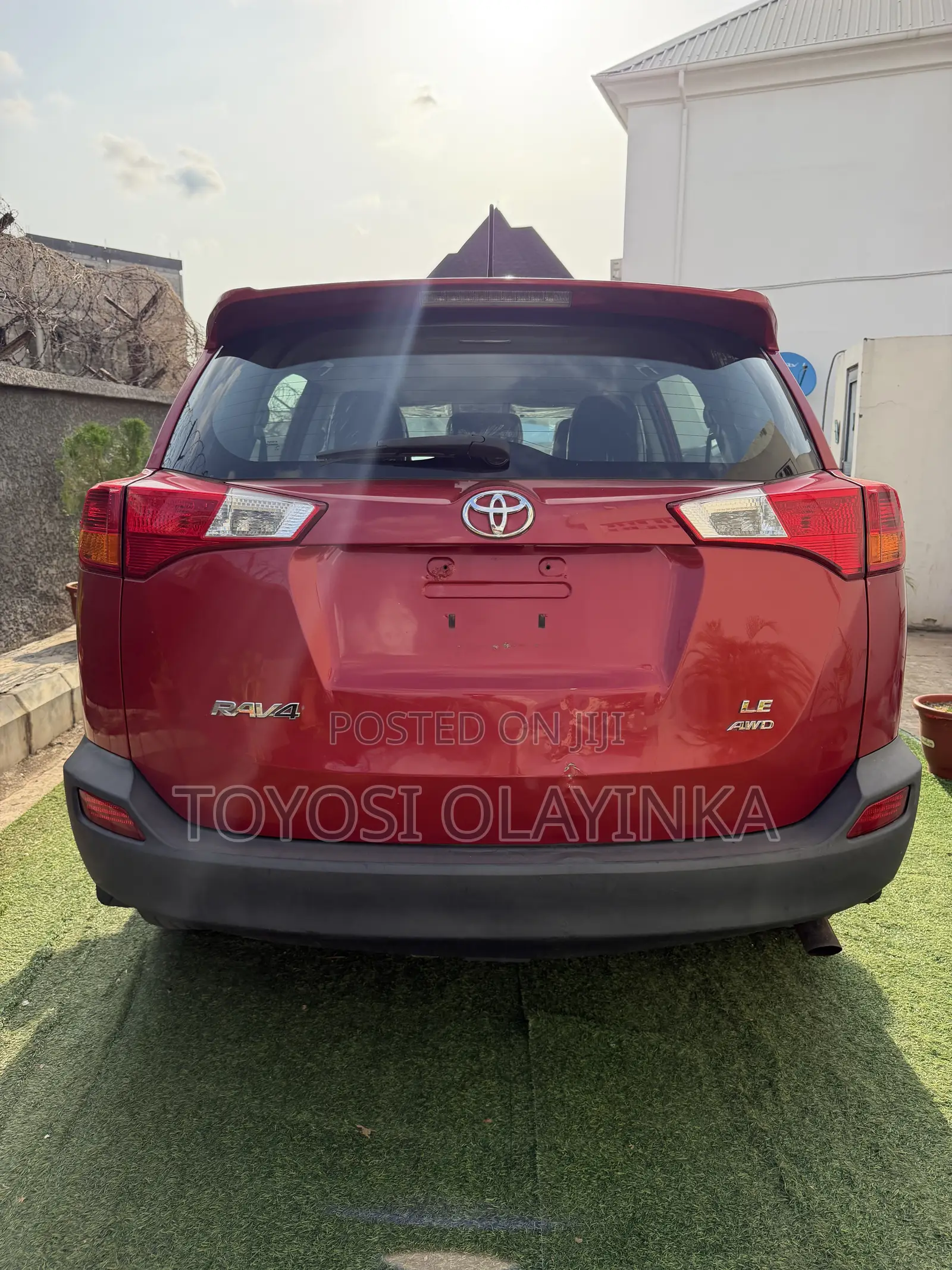 Toyota RAV4 LE 4dr SUV AWD (2.5L 4cyl 6A) 2014 Red