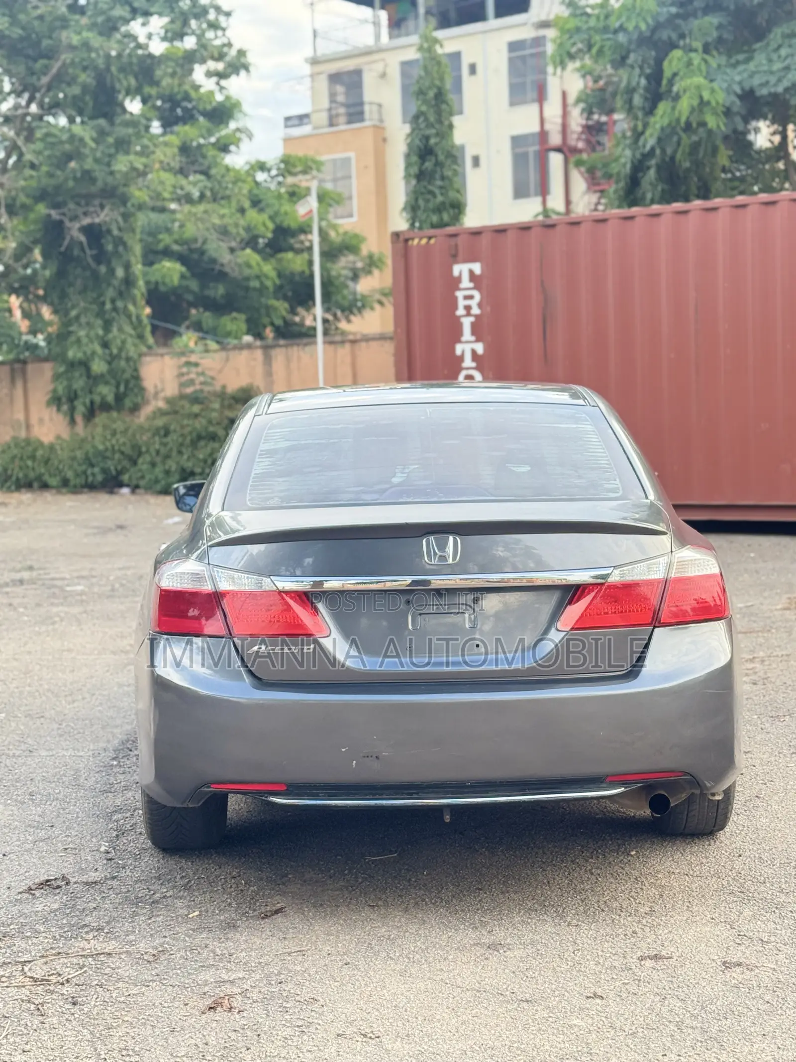 Honda Accord EX-L 4dr Sedan FWD (2.4L 4cyl 2A) 2013 Gray