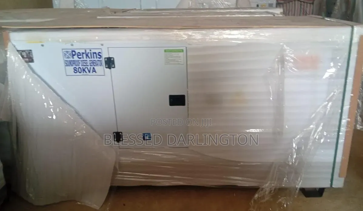 80kva Brand New Perkins Soundproof Diesel Generator