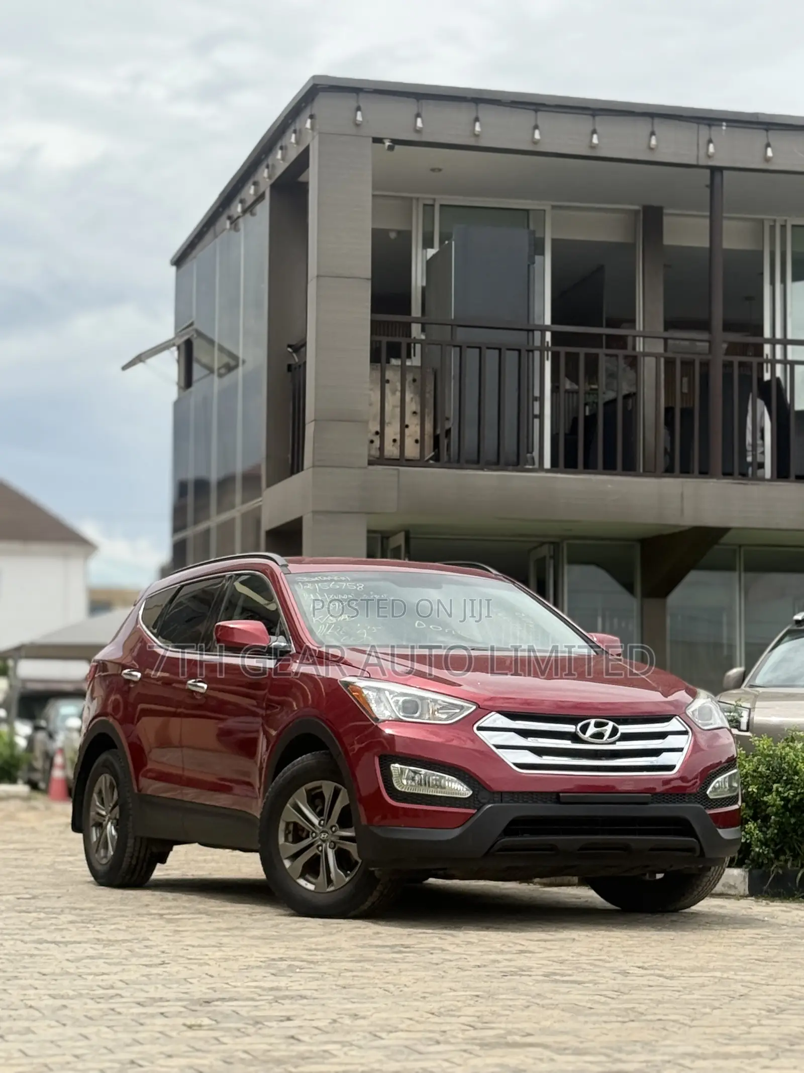Hyundai Santa Fe 2014 Red