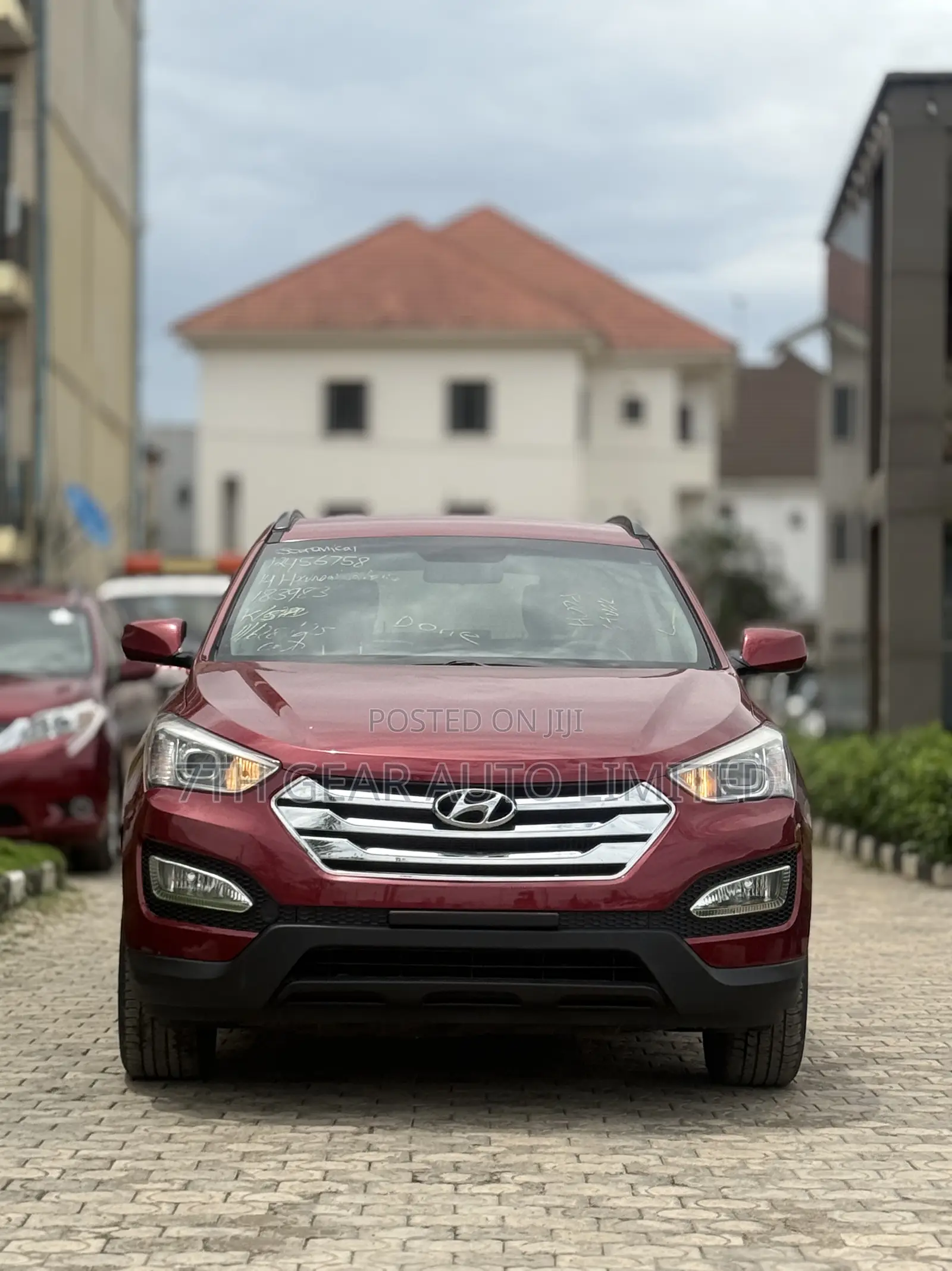 Hyundai Santa Fe 2014 Red