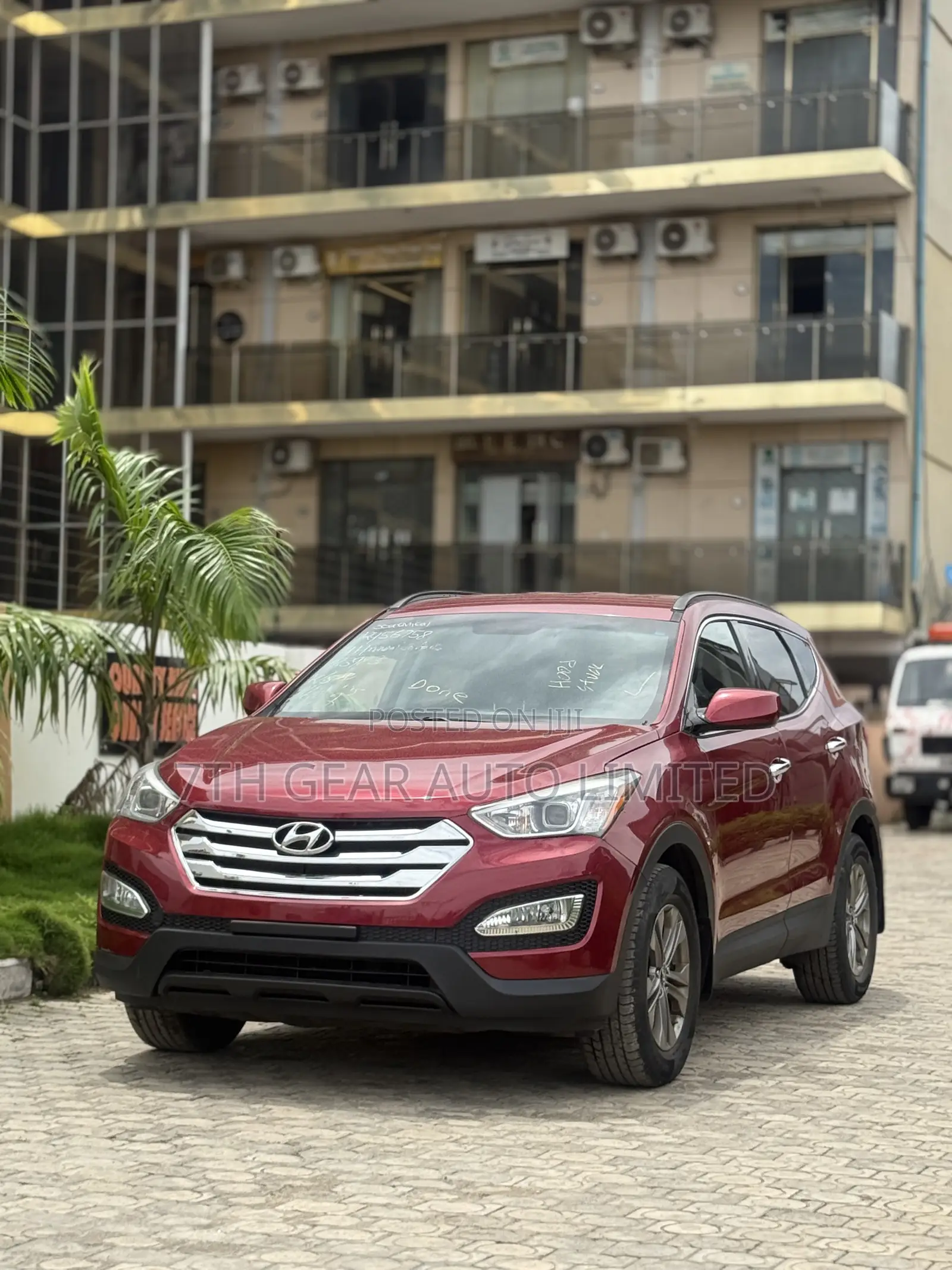Hyundai Santa Fe 2014 Red