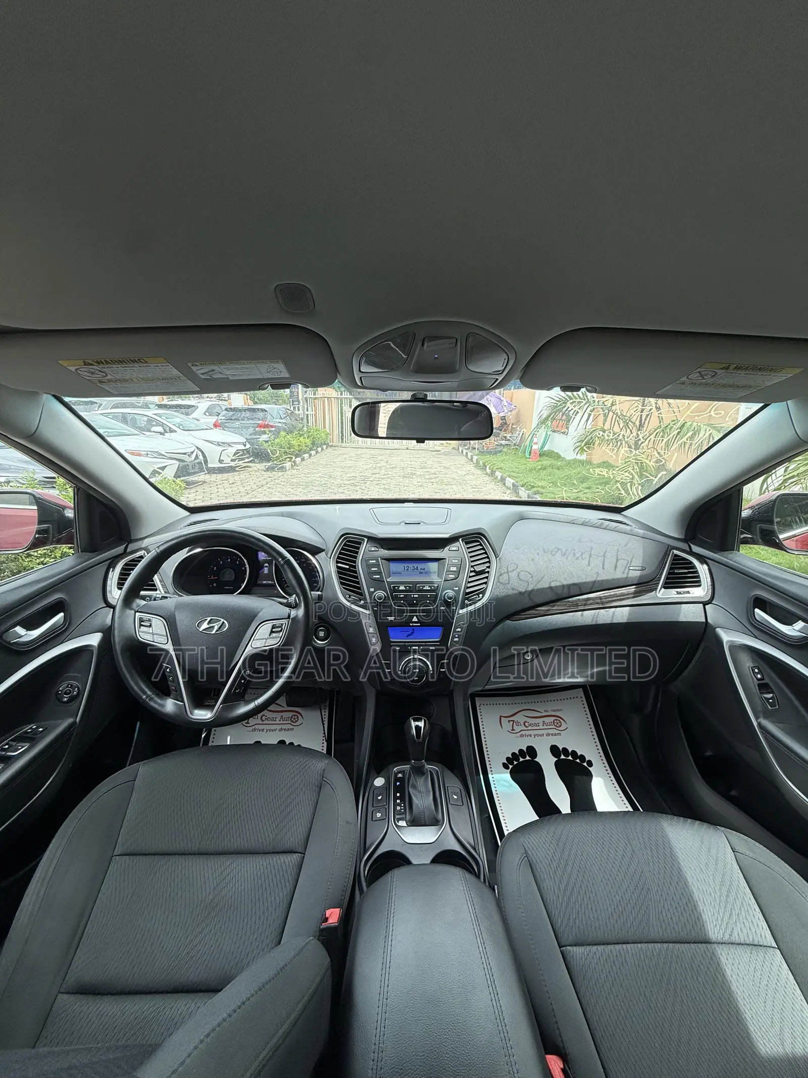 Hyundai Santa Fe 2014 Red