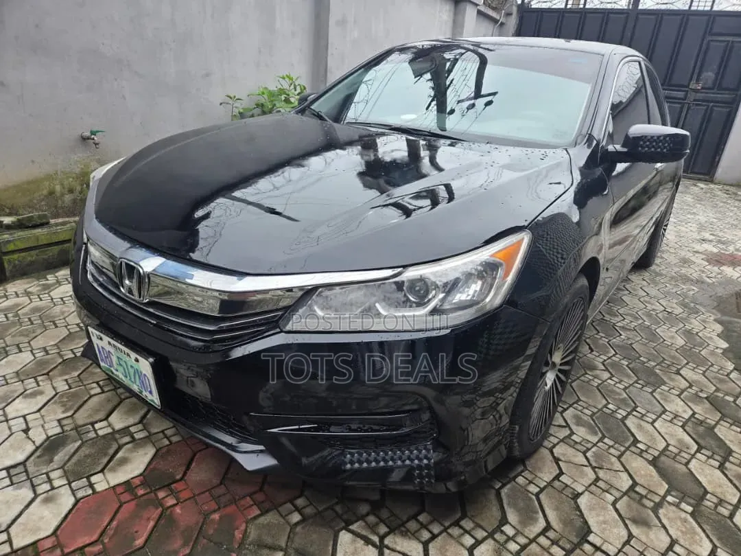 Honda Accord EX-L V-6 4dr Sedan FWD (3.5L 6cyl 6A) 2016 Black