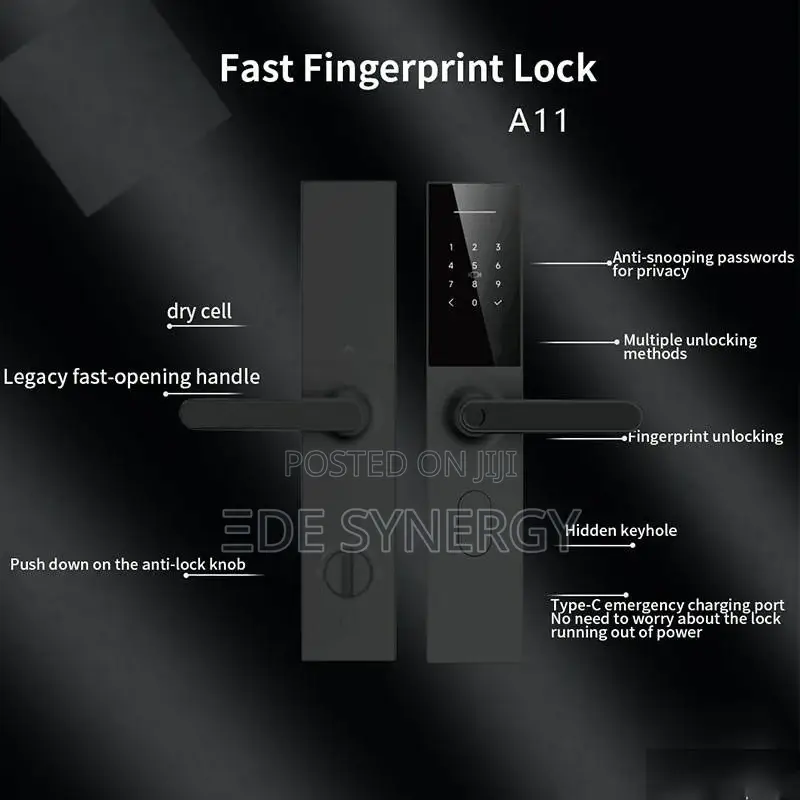 Main Entrance Intelligence Digital Biometric Smartlock
