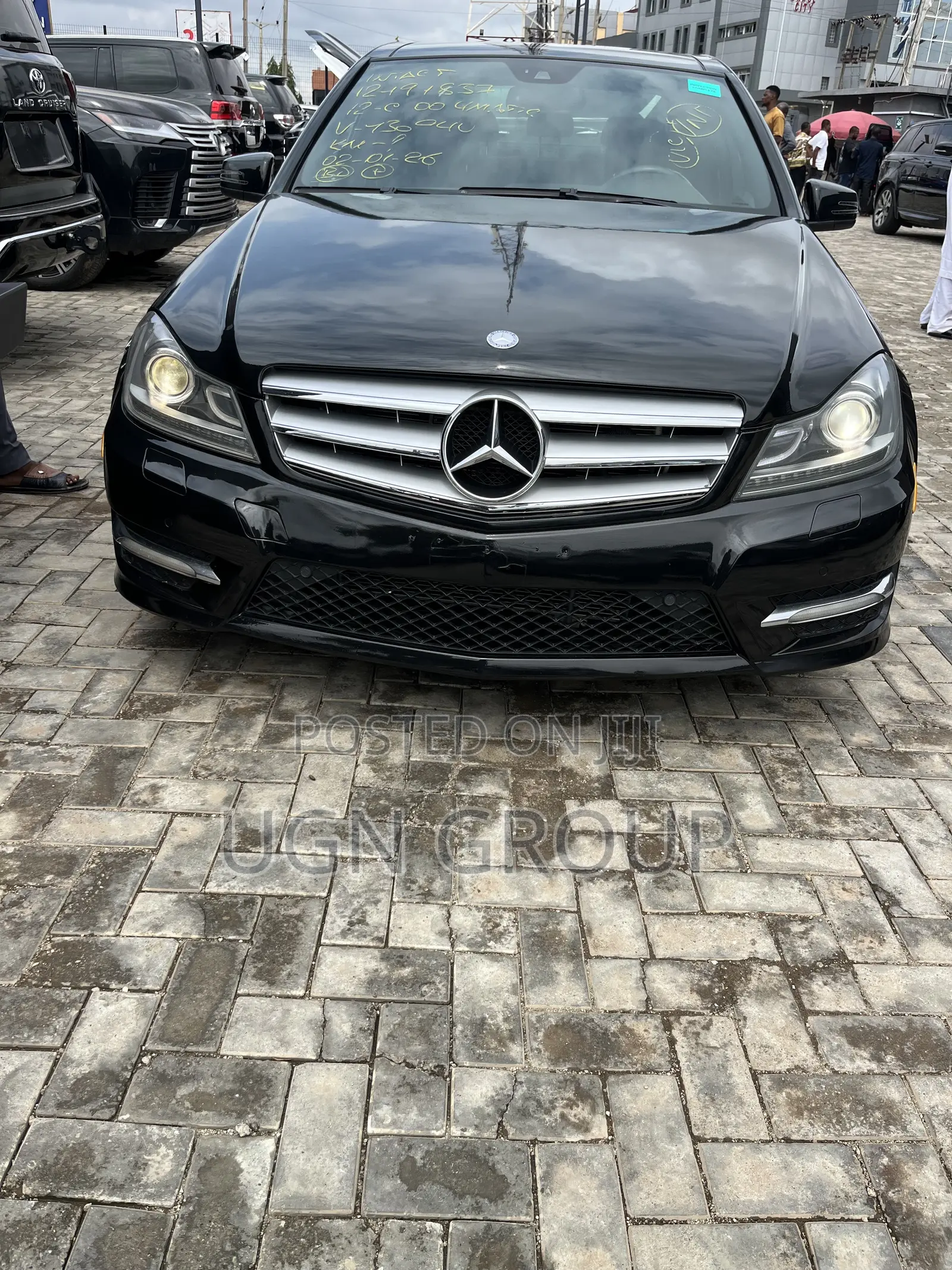 Mercedes-Benz C300 Luxury 4Matic Sedan AWD (3.0L 6cyl 7A) 2012 Black