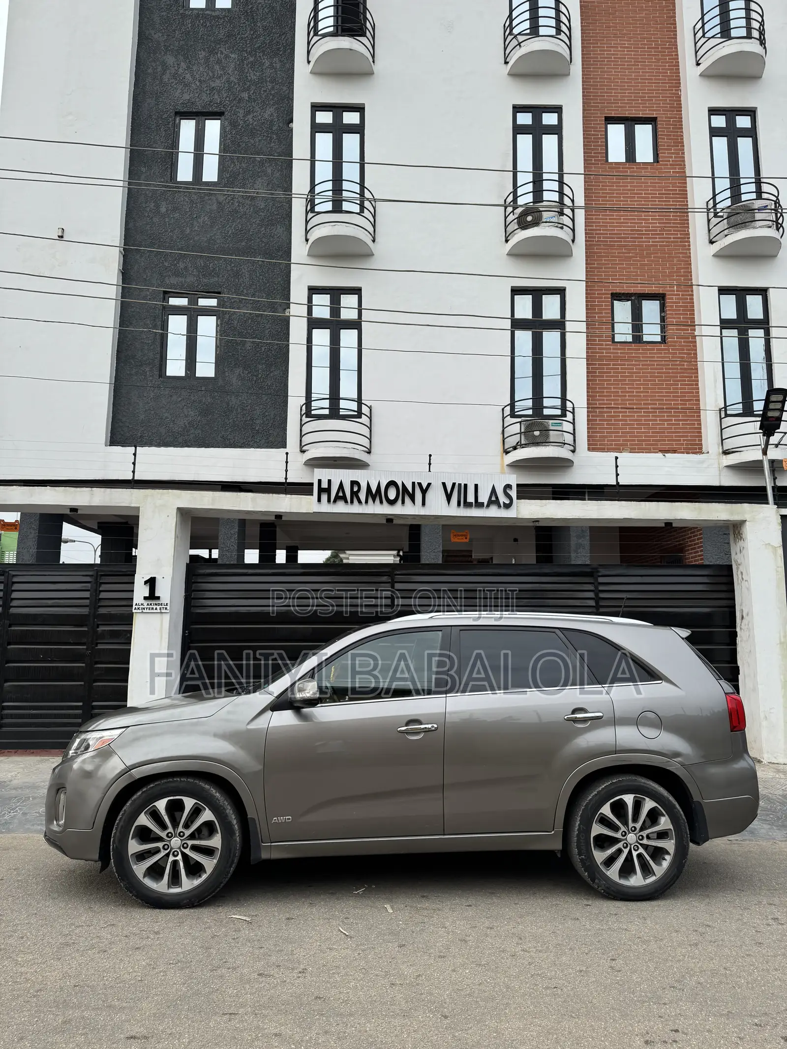 Kia Sorento EX 4dr SUV AWD (3.3L 6cyl 6A) 2015 Gray