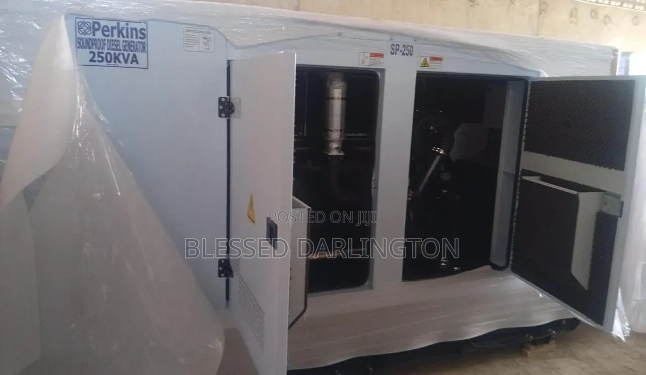250kva Brand New Perkins Soundproof Diesel Generator