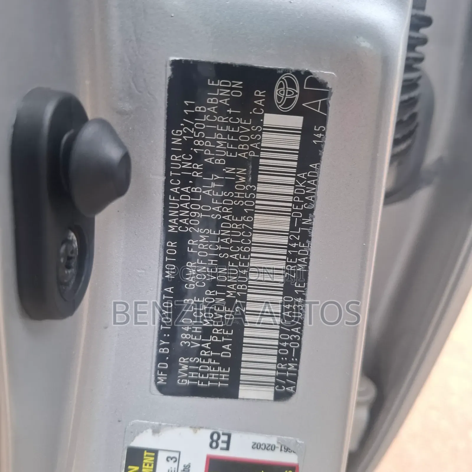 Toyota Corolla 2012 Silver