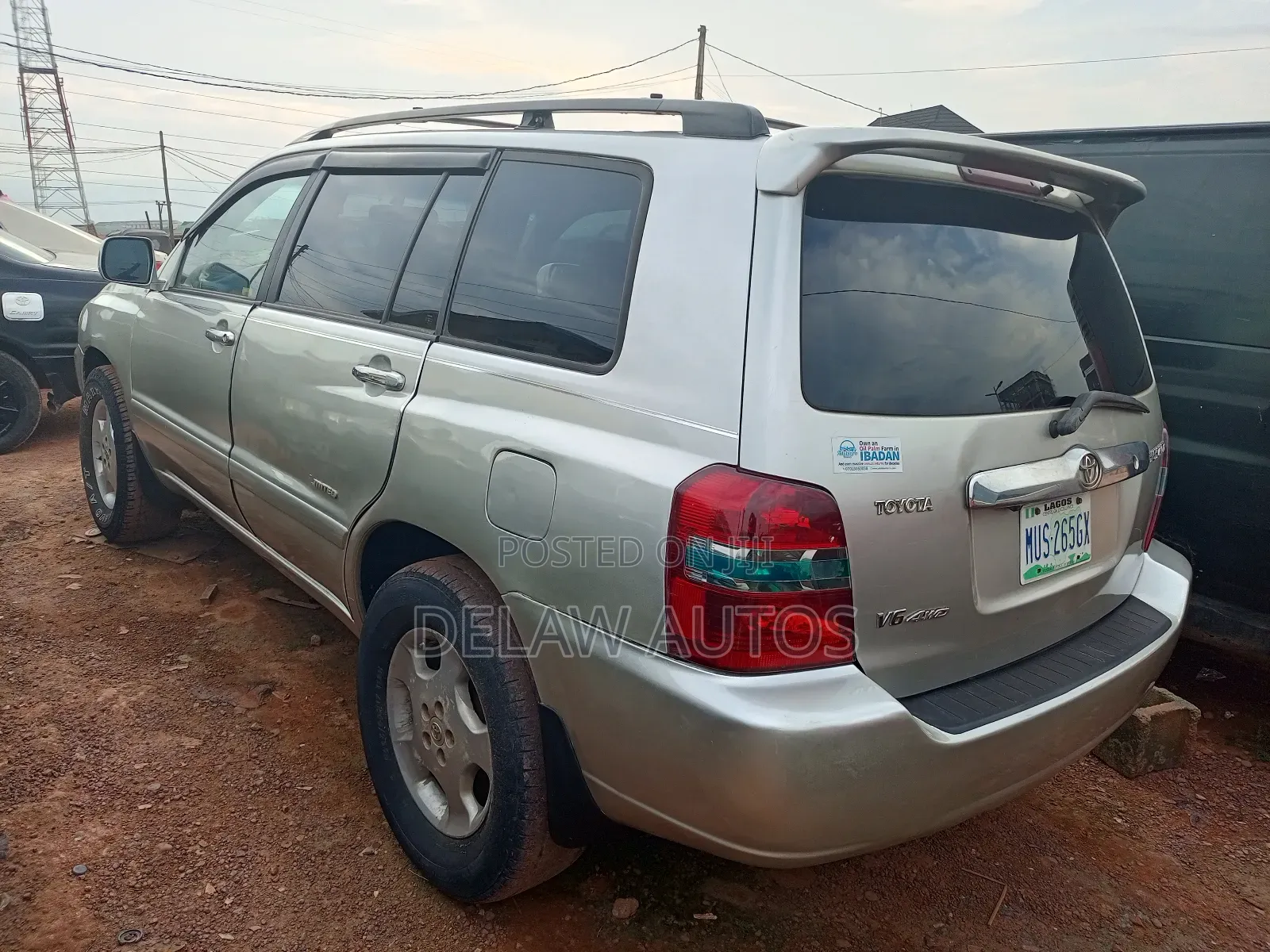 Toyota Highlander 2007 Gold