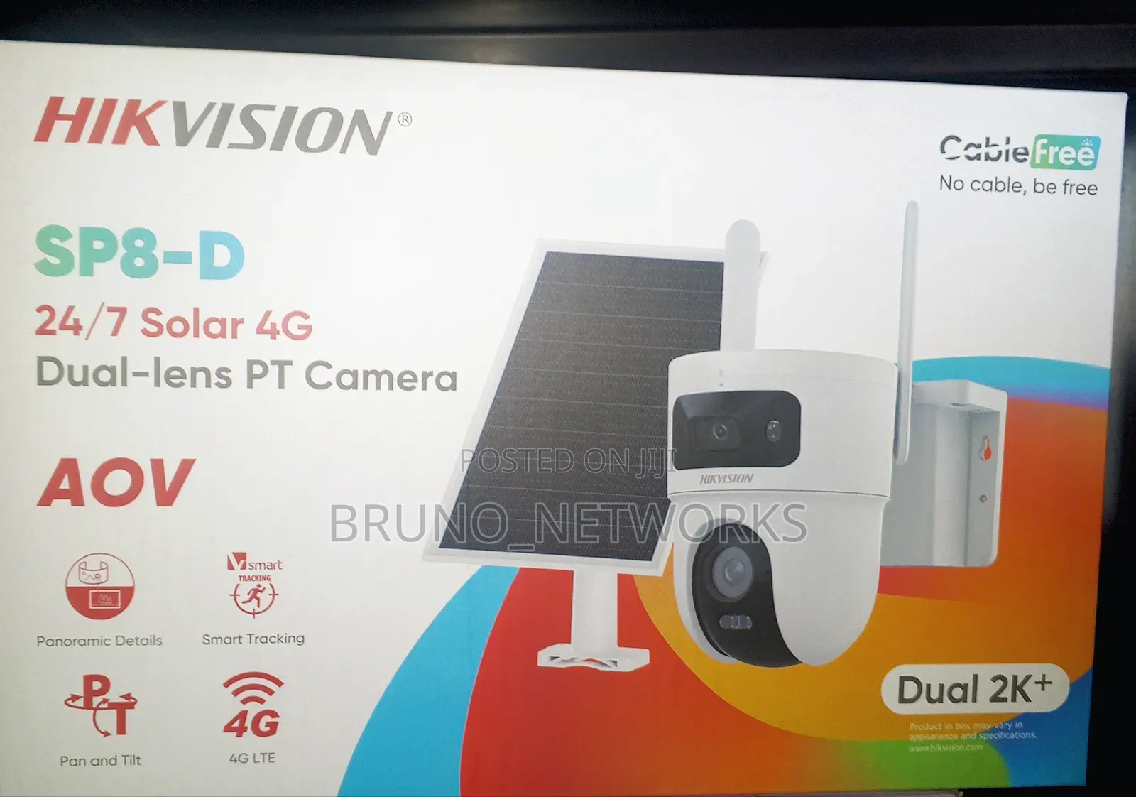 HIK VISION 24/7 Solar Dual Lens PT Camera