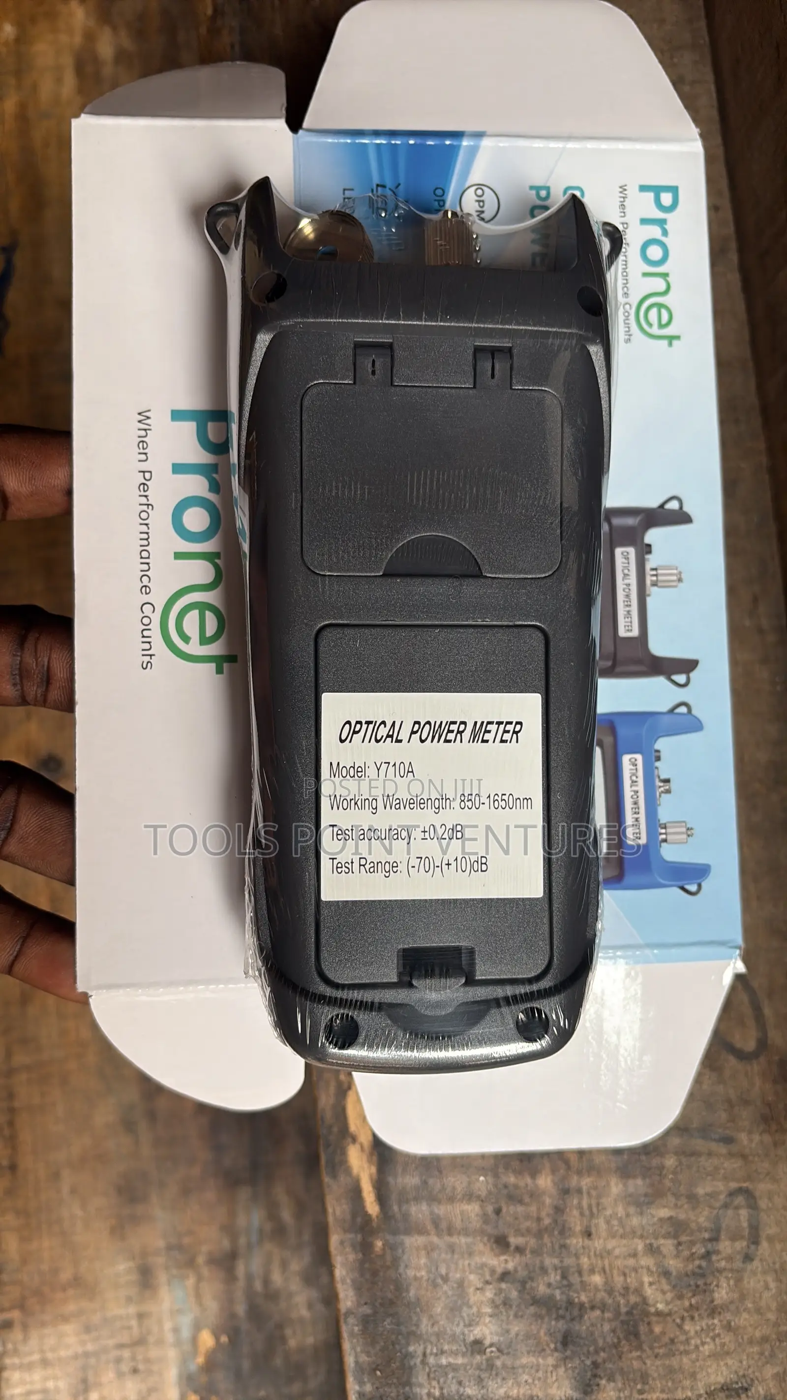 Pronet Optical Power Meter – Fiber Optic Power Tester