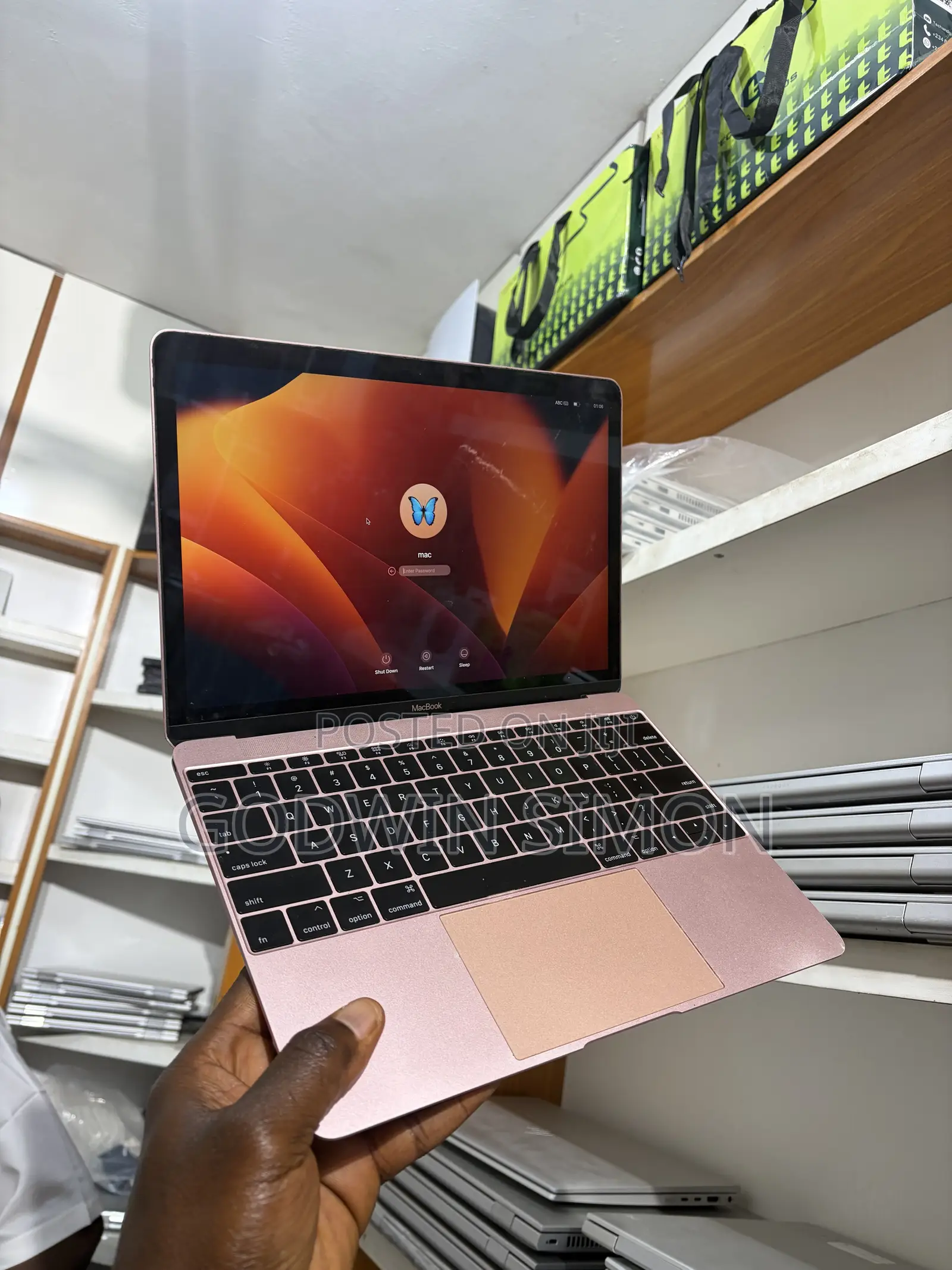 Laptop Apple MacBook 2017 8GB Intel Core i5 SSD 512GB