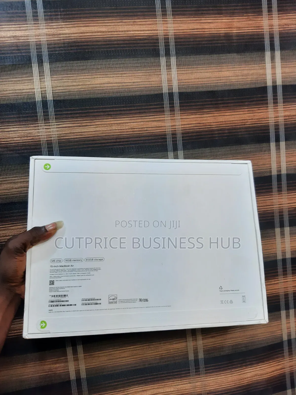 New Laptop Apple MacBook Air 2026 M5 16GB Apple M5 SSHD (Hybrid) 512GB