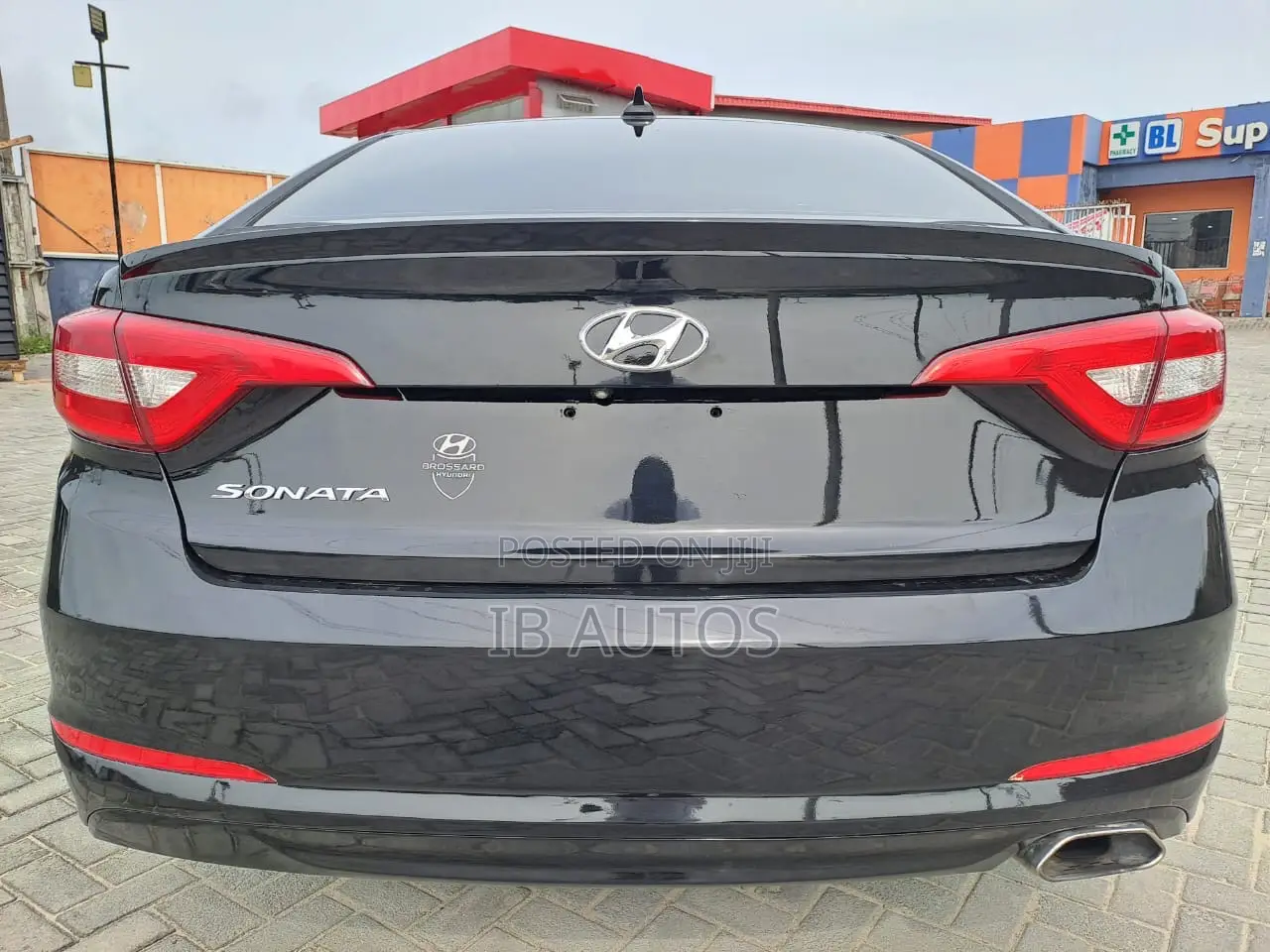 Hyundai Sonata ECO Sedan FWD (1.6L 4cyl 7A) 2016 Black