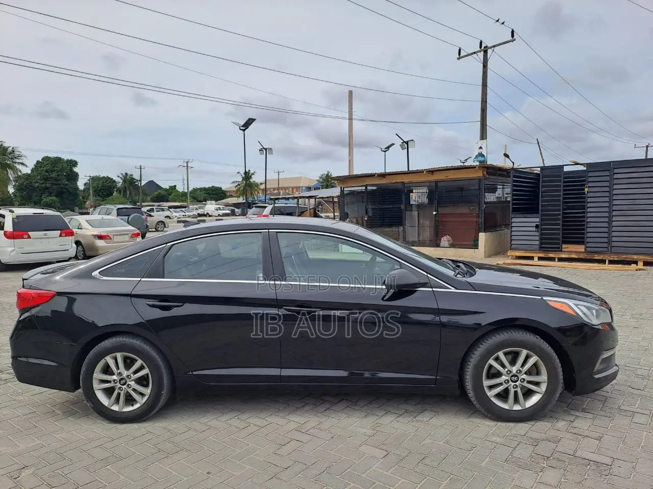 Hyundai Sonata ECO Sedan FWD (1.6L 4cyl 7A) 2016 Black