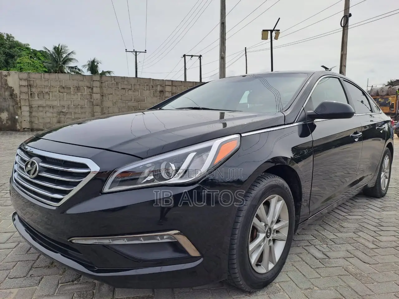 Hyundai Sonata ECO Sedan FWD (1.6L 4cyl 7A) 2016 Black