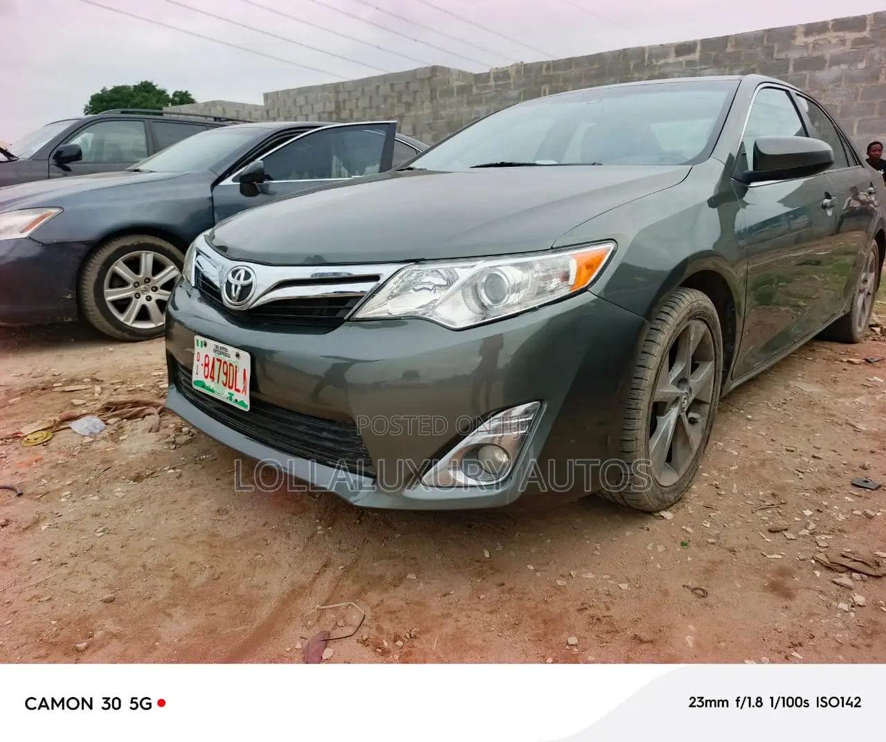 Toyota Camry XLE 4dr Sedan (2.5L 4cyl 6A) 2014 Green