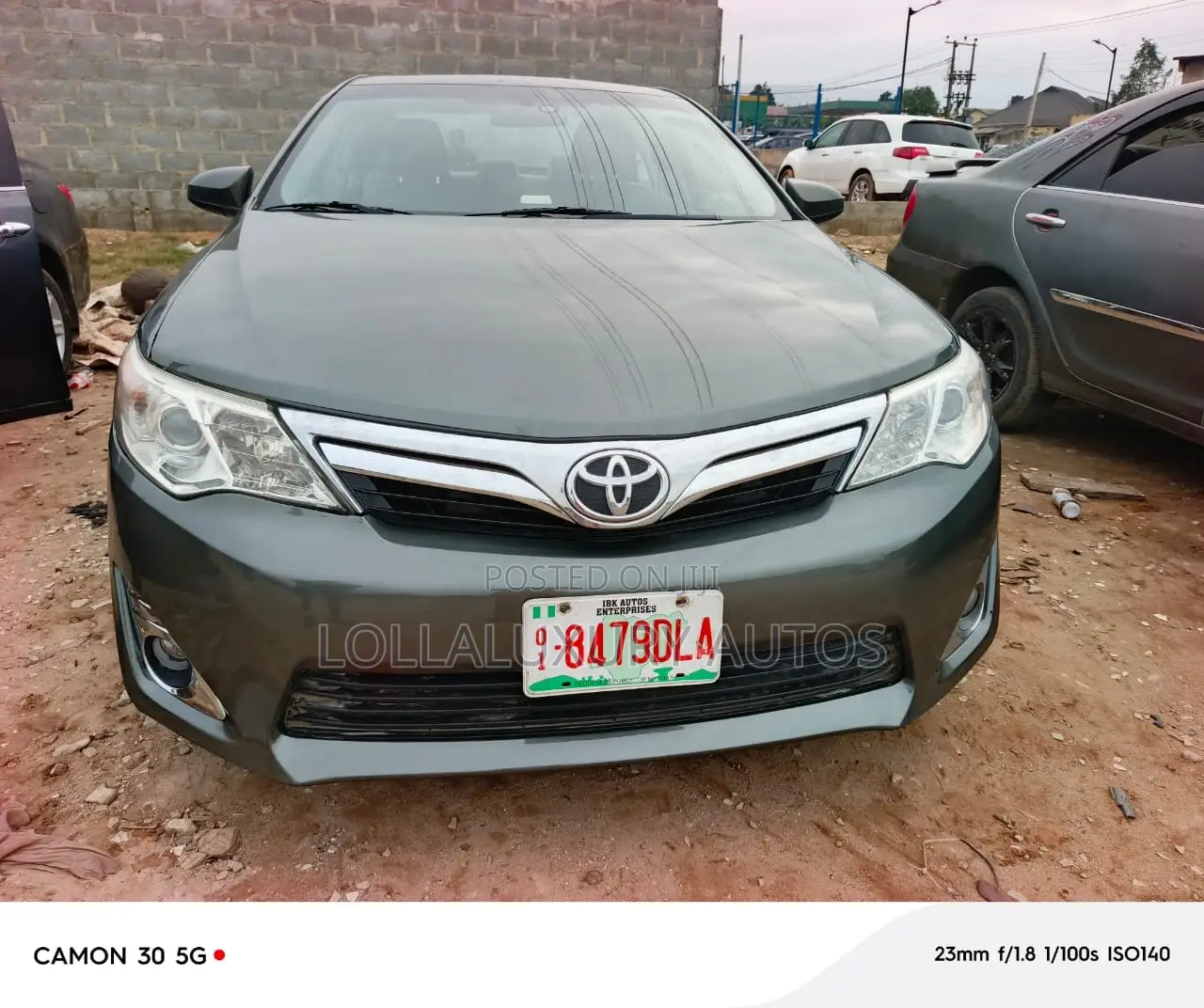 Toyota Camry XLE 4dr Sedan (2.5L 4cyl 6A) 2014 Green
