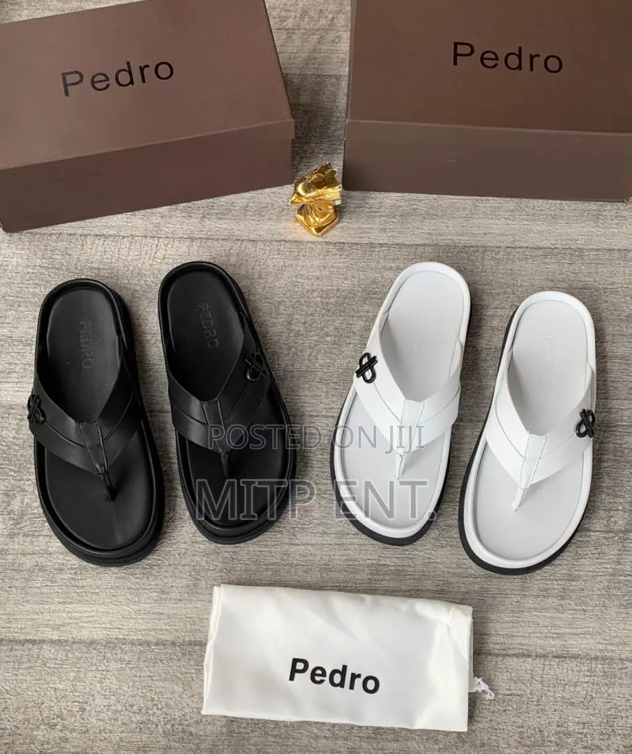 Pedro Men Cross Leather Pam