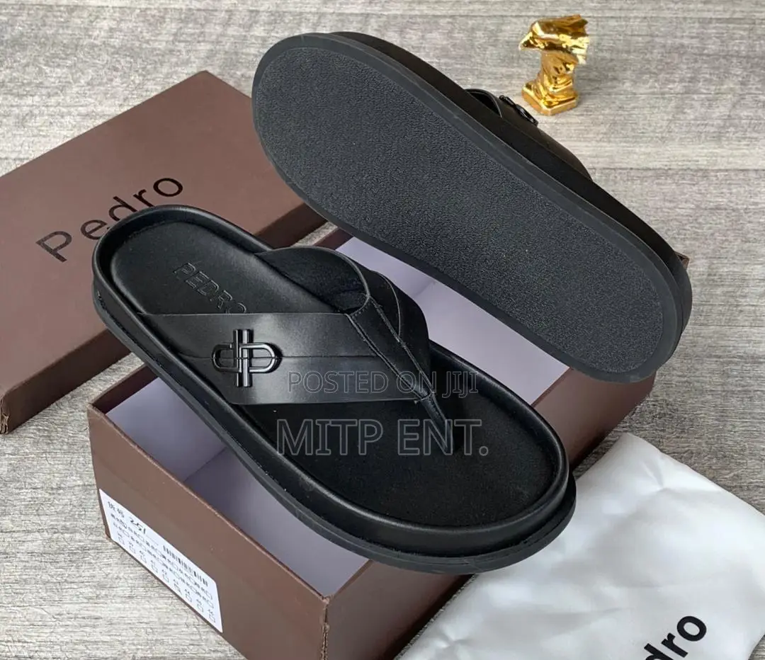 Pedro Men Cross Leather Pam