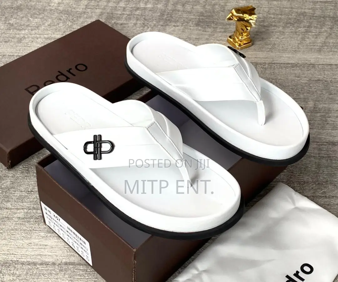 Pedro Men Cross Leather Pam