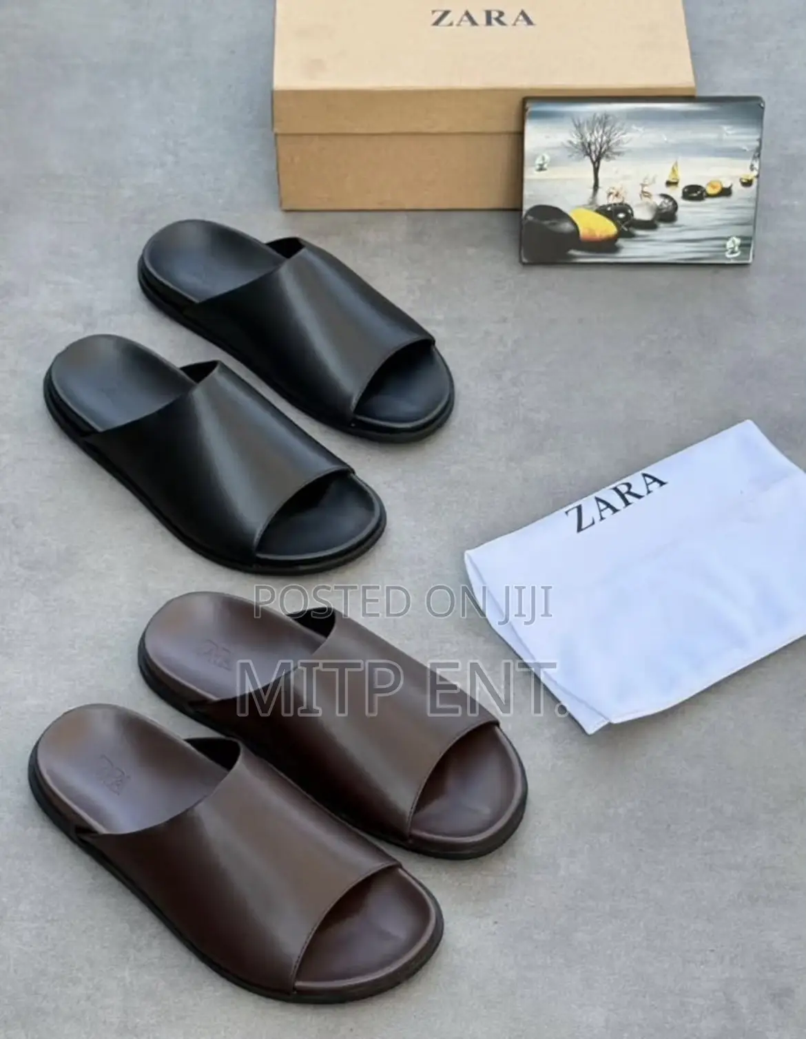 Luxury Zara Slides