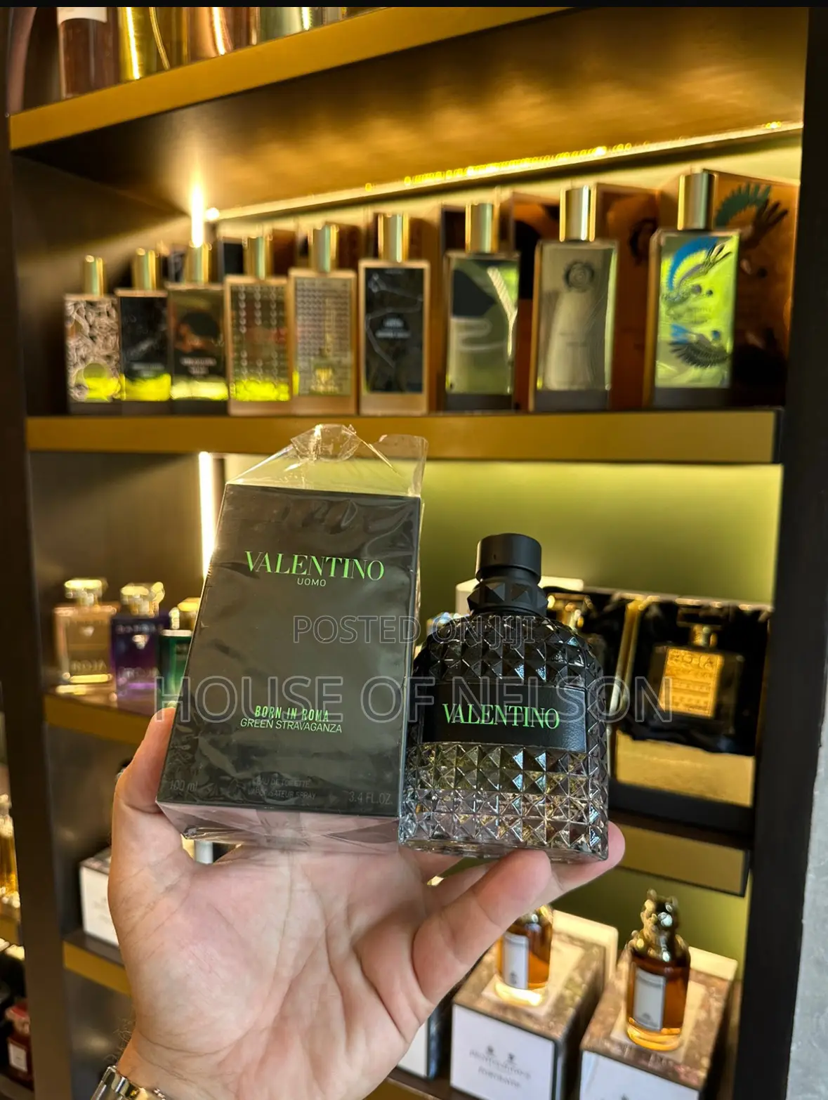 Valentino Uomo Born in Roma Green Stravaganza Eau De Toilette 100ml