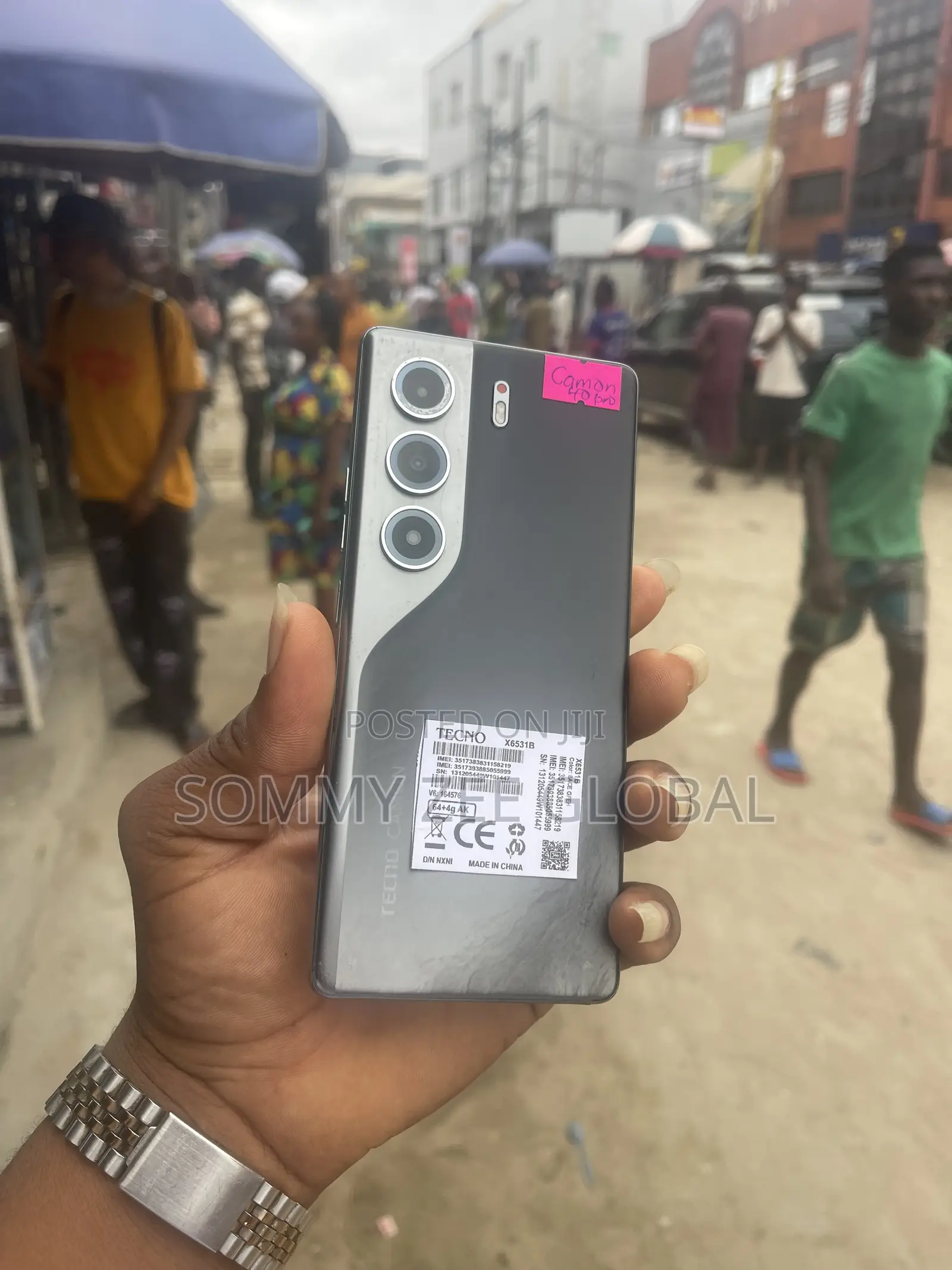 Tecno Camon 40 Pro 5G 256 GB Black