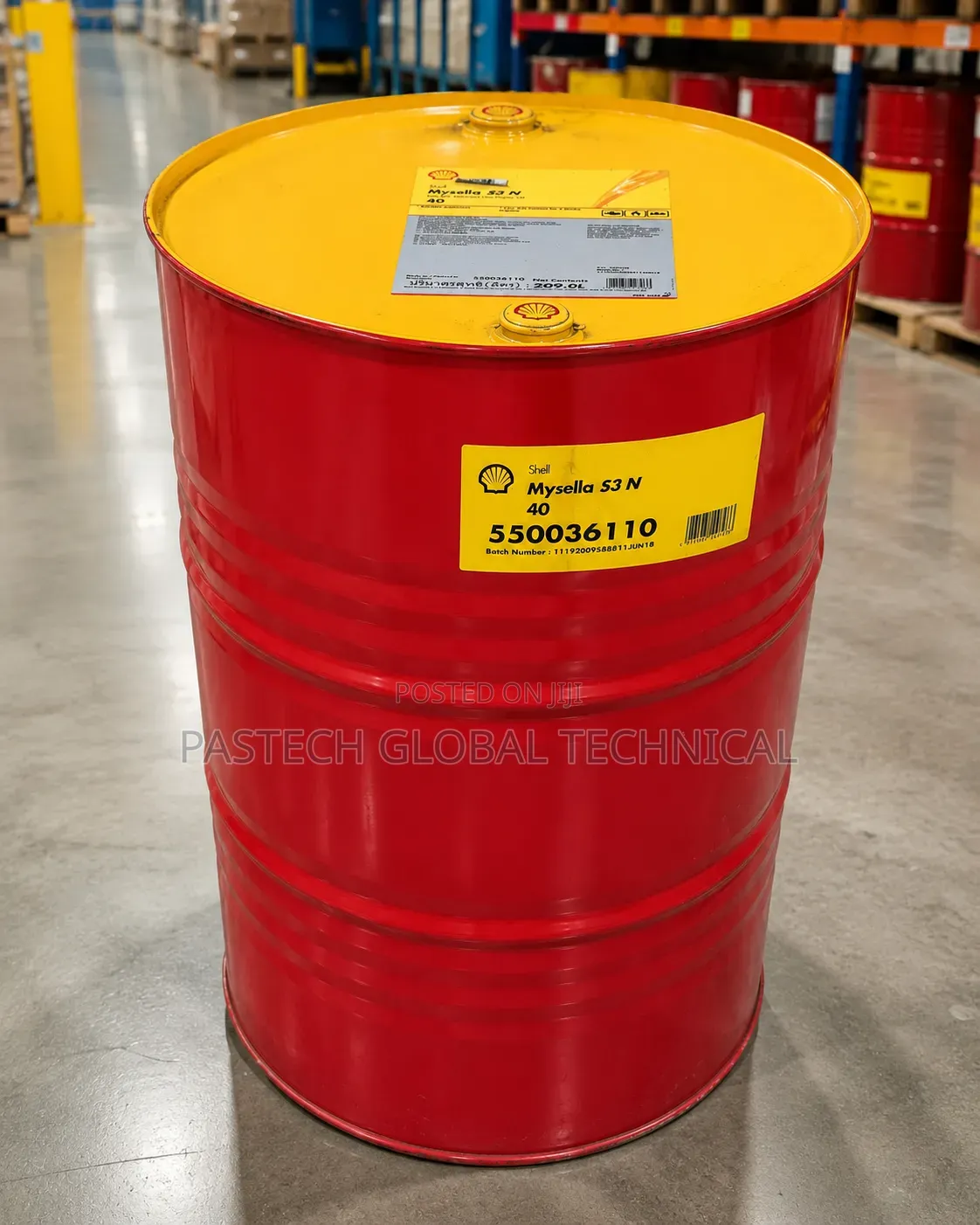 Shell Mysella S3 N 40 Low-Ash Oil || 209L Drum