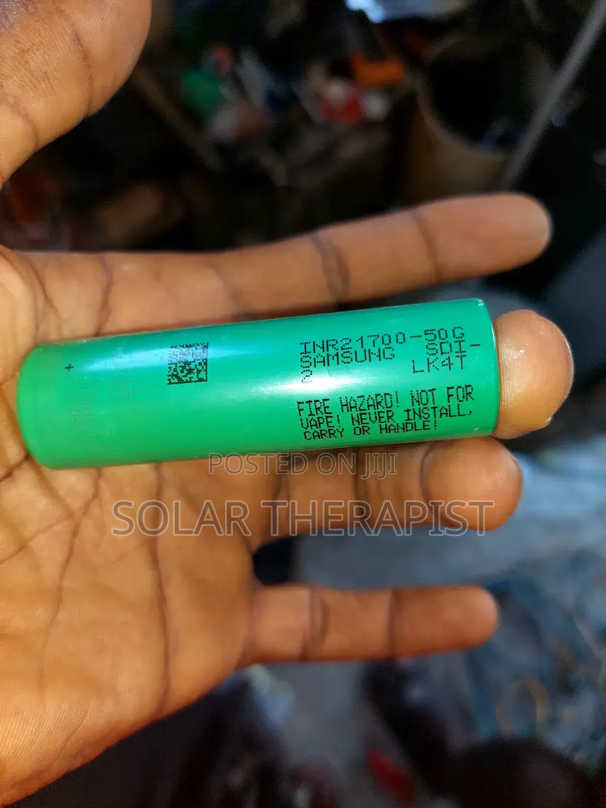 Lithium-Ion Cells 21700 5ah 3.7v