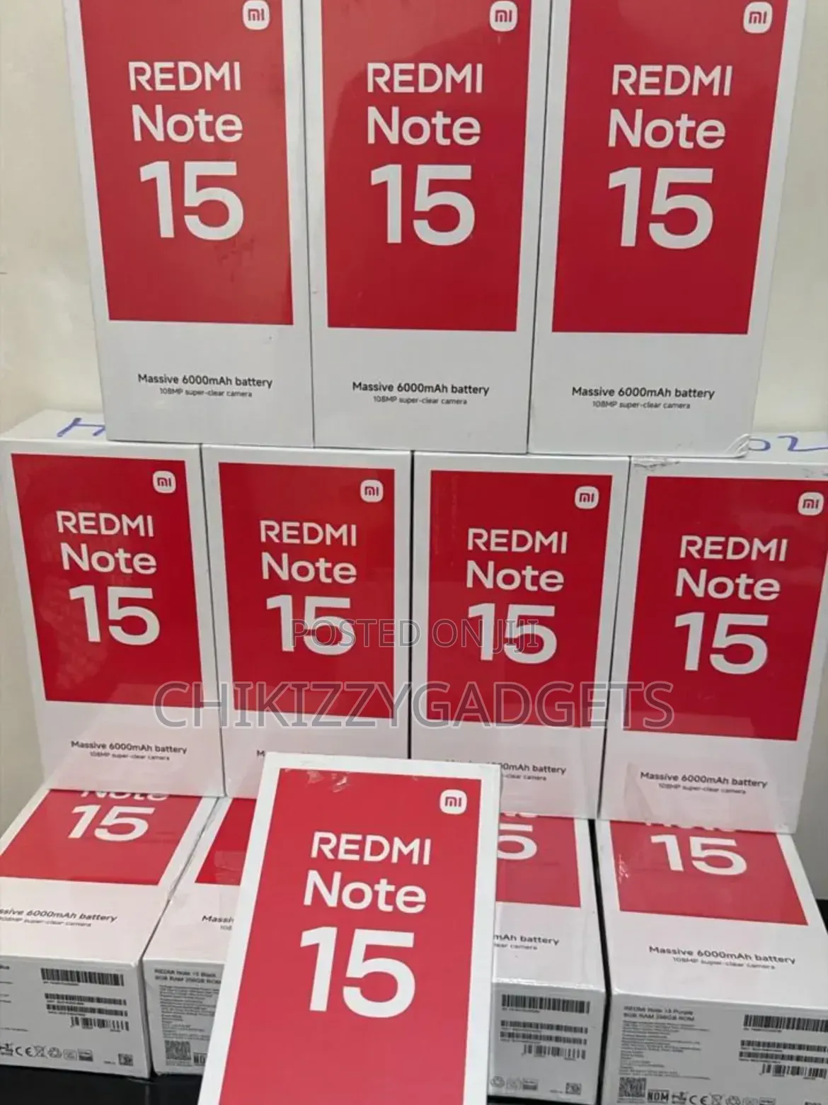 New Xiaomi Redmi Note 15 256 GB Black