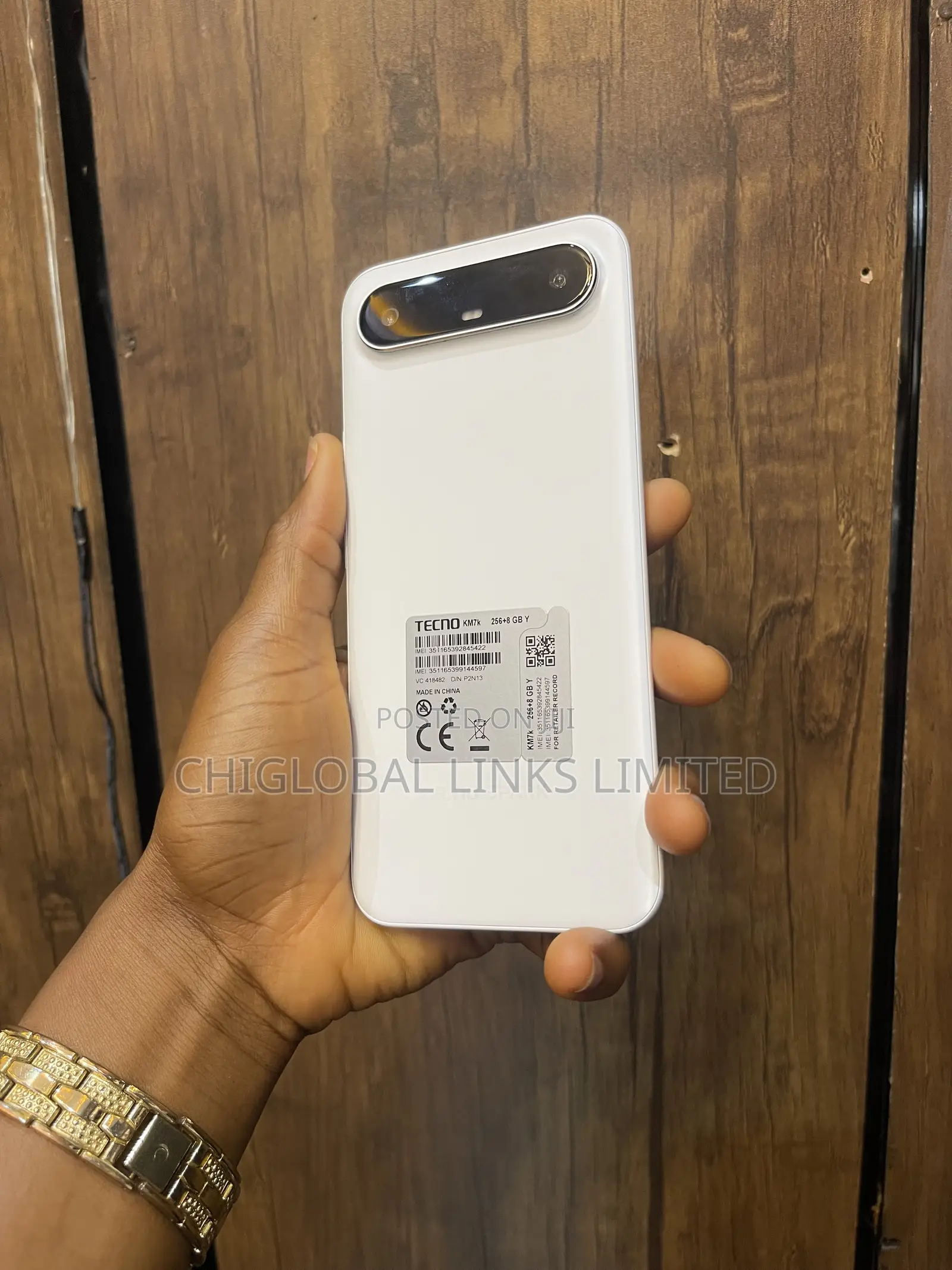 New Tecno Spark Slim 256 GB White