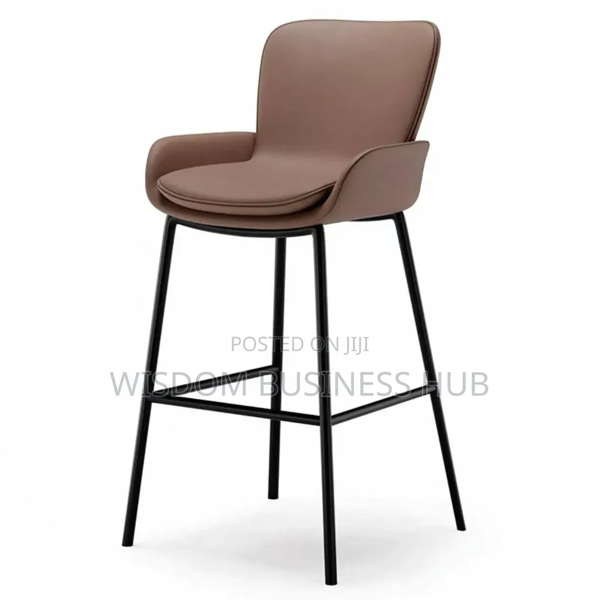Upholstery Bar Stool With Arm