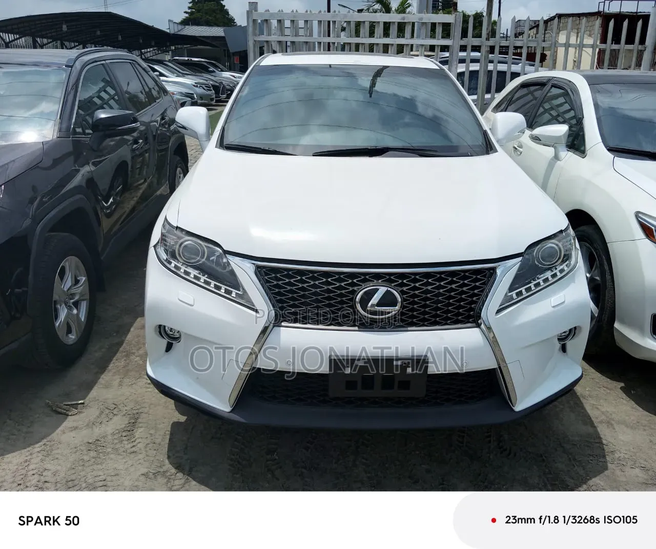 Lexus RX 350 F Sport AWD 2015 White