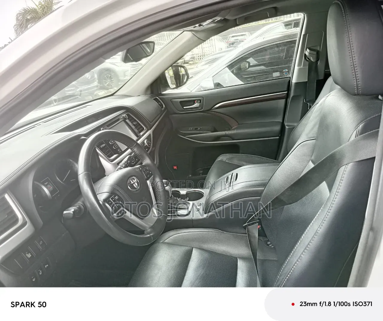 Toyota Highlander Limited V6 4x4 (3.5L 6cyl 6A) 2016 White