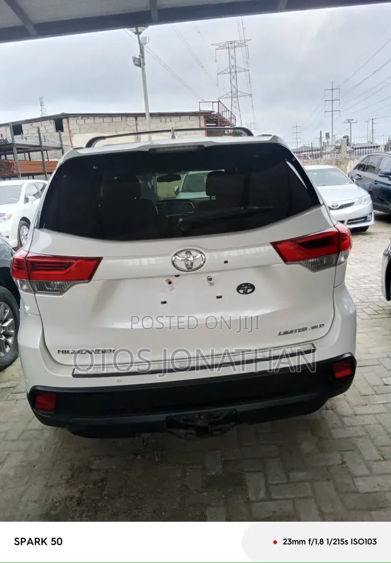 Toyota Highlander Limited V6 4x4 (3.5L 6cyl 6A) 2016 White